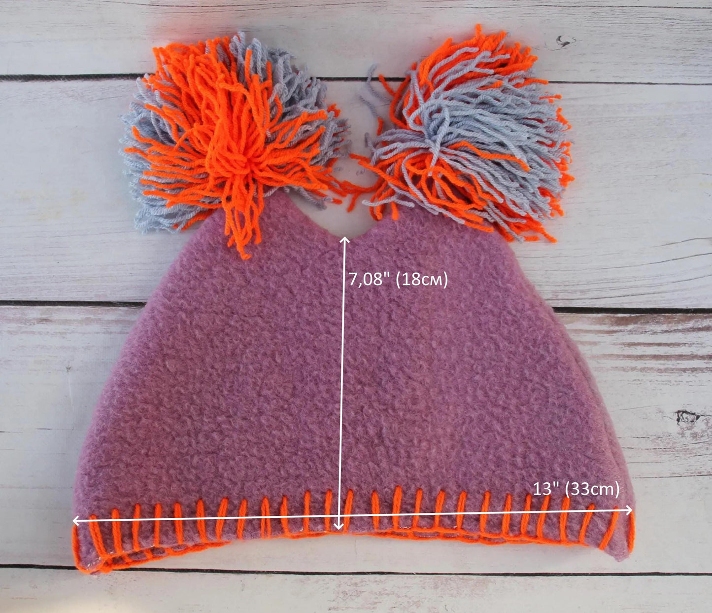 Sauna hat wool, dusty purple banya hat, sauna accessories,custom sauna hat, mauve wool sauna cap,felt sauna hat,bucket hat,hat with balabons