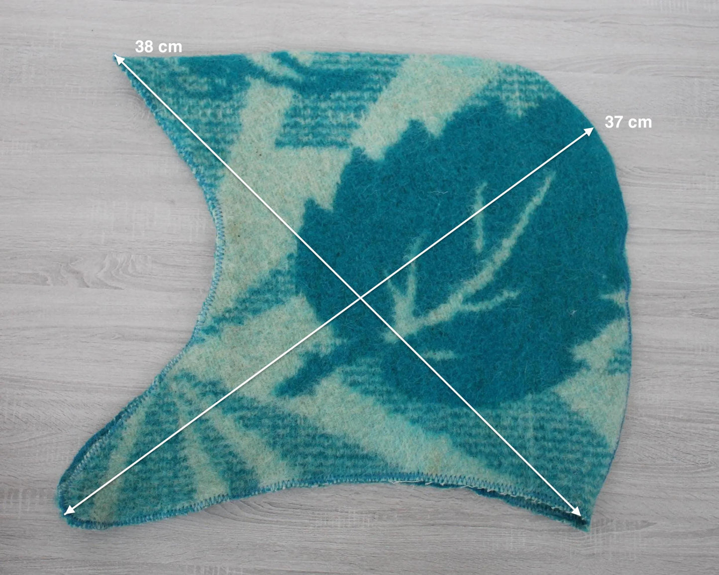 Sauna Hat 100% Natural Wool, handmade cool green blue sauna hat viking, sauna hat for men.