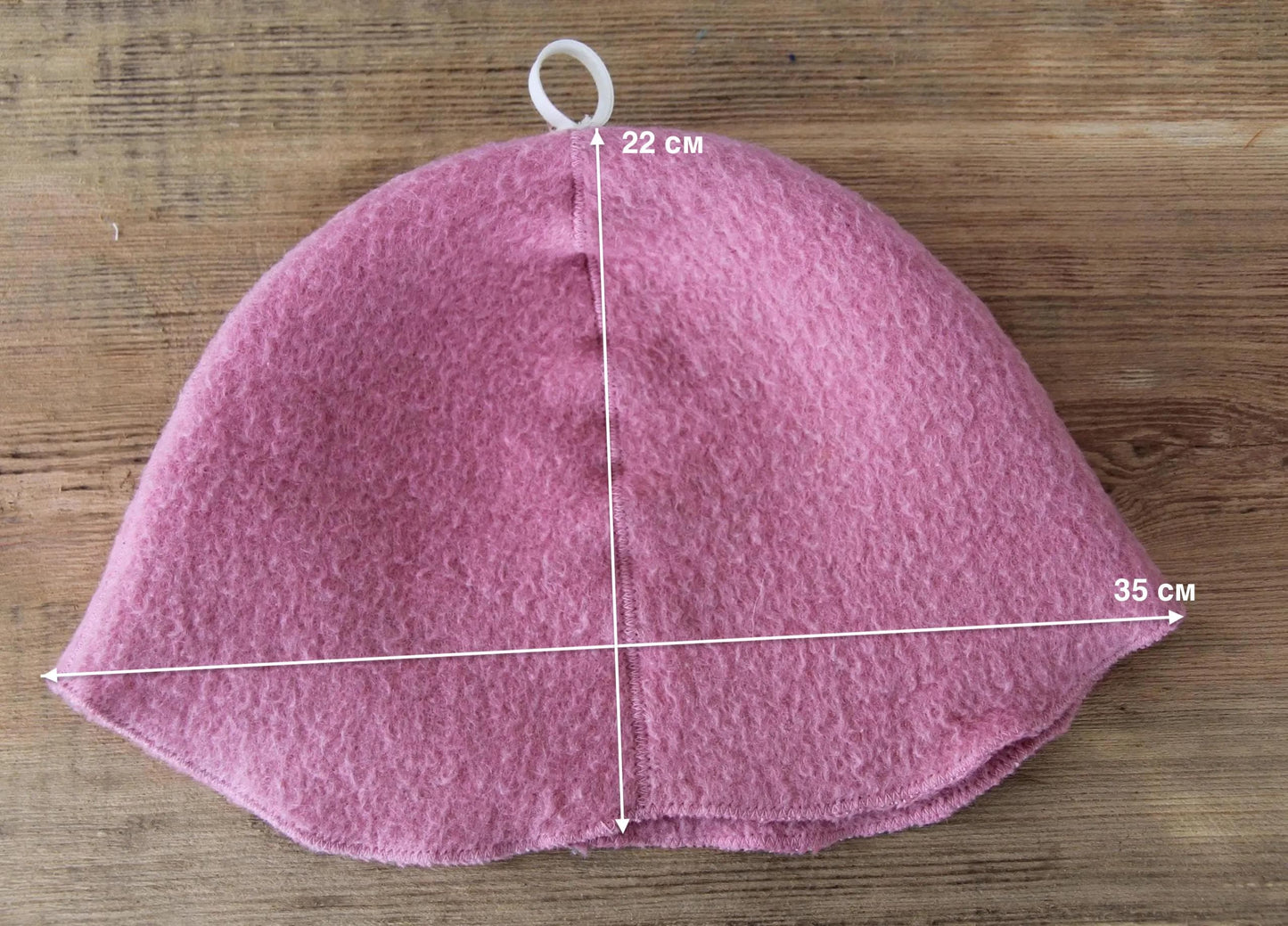 100% wool sauna hat thick, large hat for a bath,embrodiered organic sauna pink hat cool, handmade banya hat.