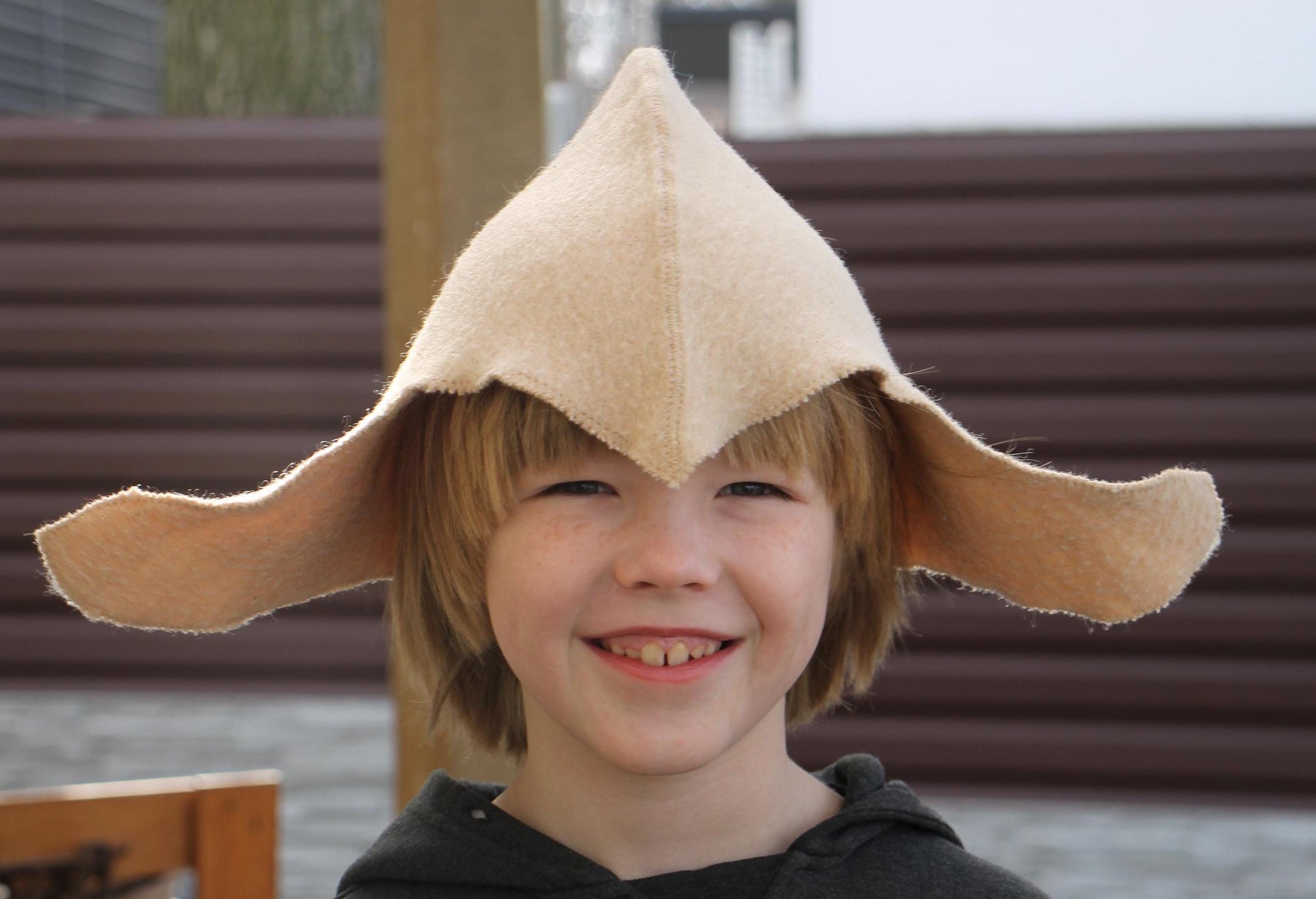 Children's hat and mitten for sauna natural wool,sauna hat viking,bathhouse hat for a child, kids sauna hat cool,vegan handmade hat for bath