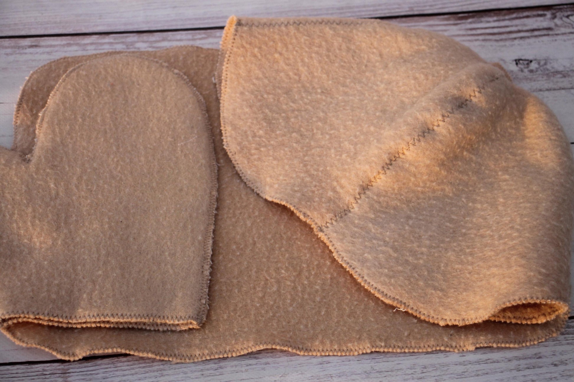 Wool sauna hat mitten mat natural, handmade felted bath hat , ecoriendly wool hat recycled blanket hat, sauna cap,gift for sauna lovers.