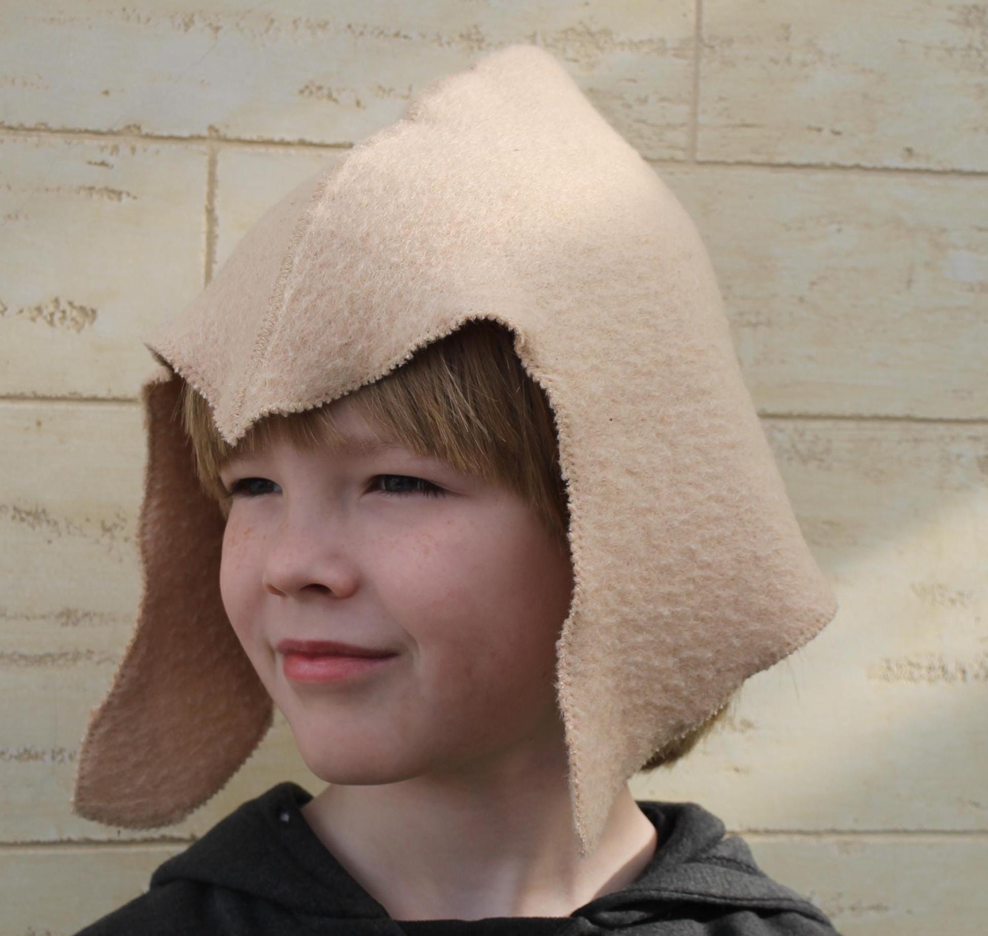 Children's hat and mitten for sauna natural wool,sauna hat viking,bathhouse hat for a child, kids sauna hat cool,vegan handmade hat for bath