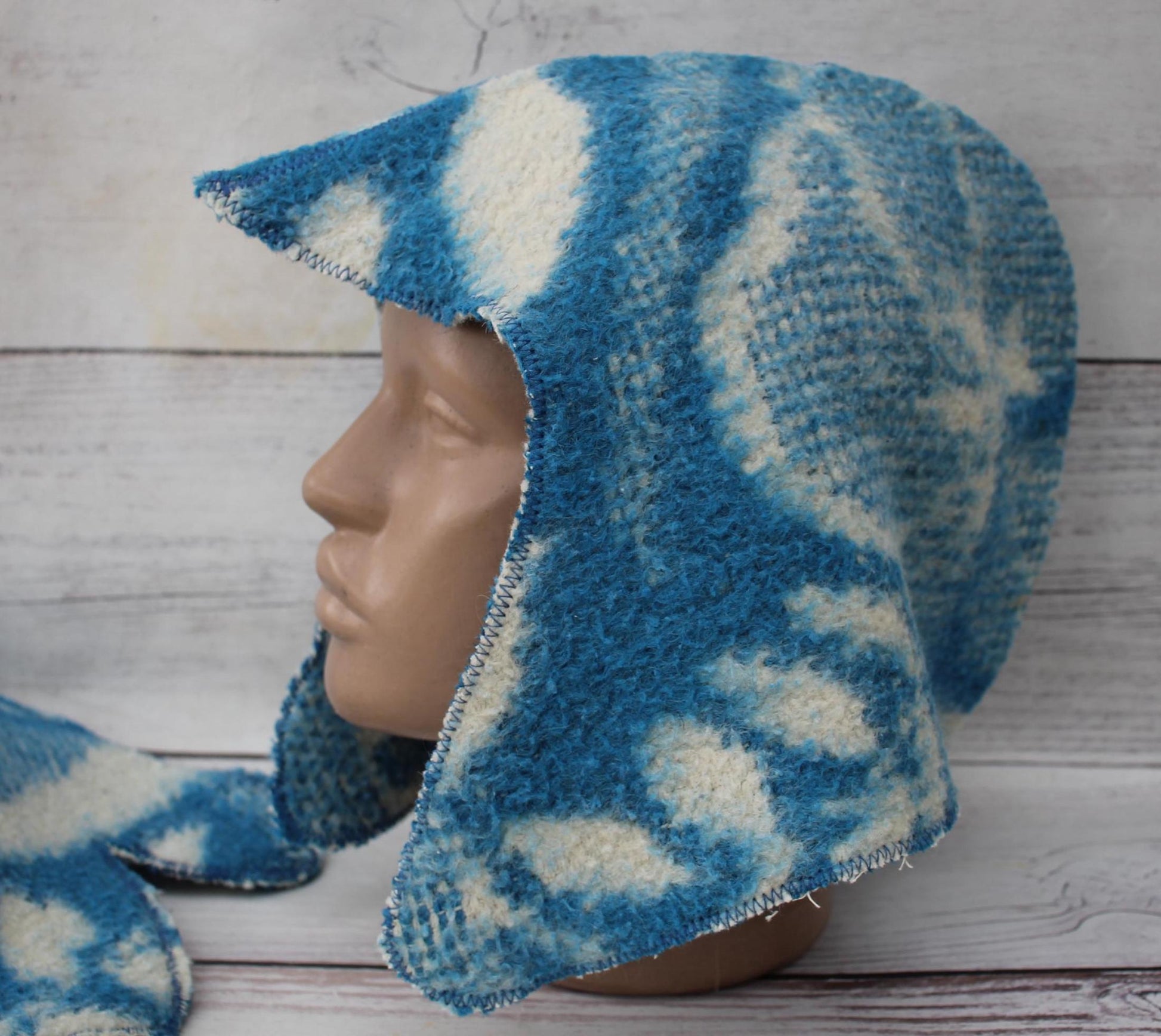 100% wool sauna hat thick and mitten, large hat for a bath,organic sauna hat,sauna hat cool,handmade sauna hat vegan,banya,sauna accessories