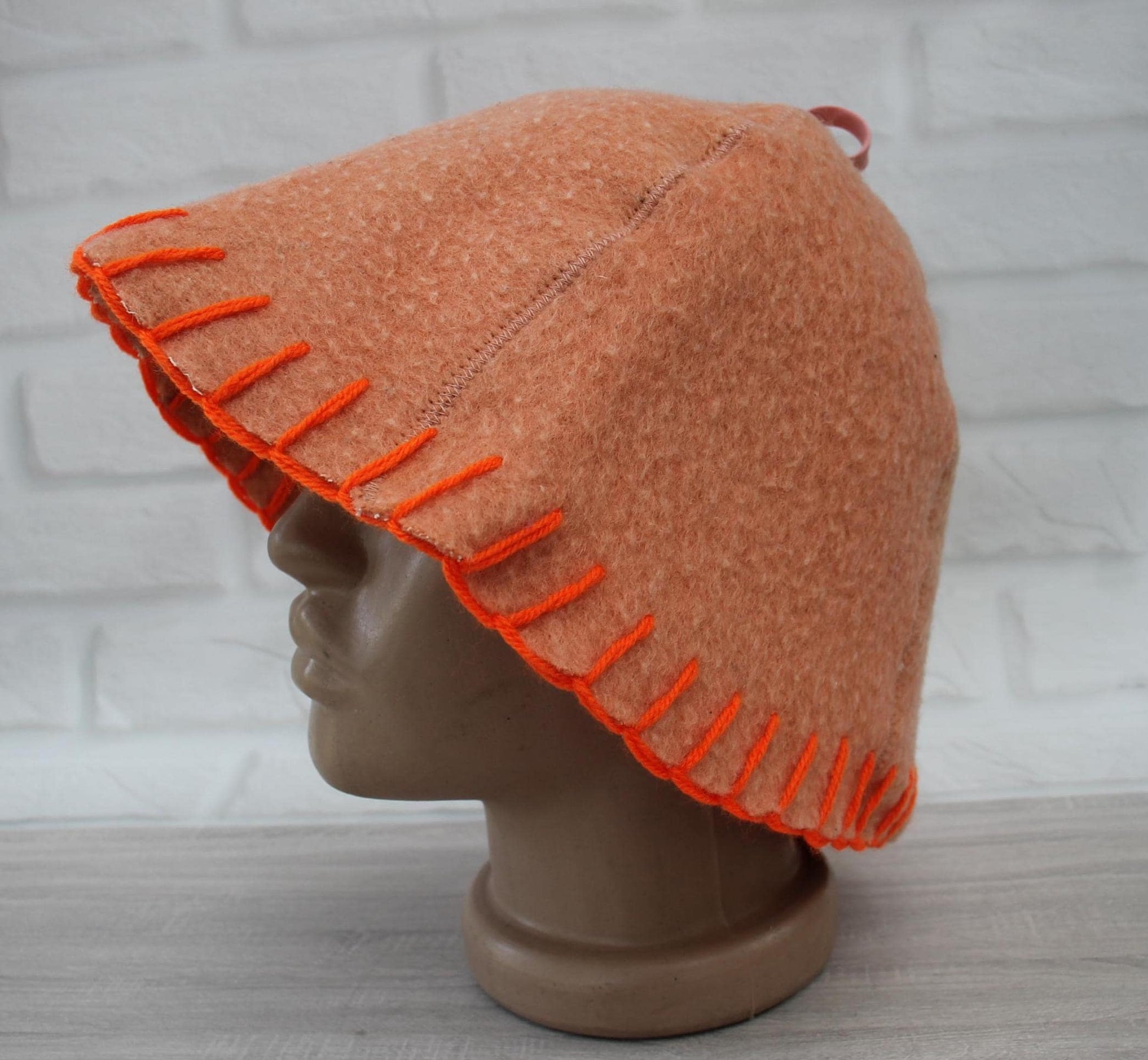Sauna hat wool, banya hat,sauna accessories,sauna cap,custom sauna hat,flower wool sauna hat,felt sauna hat,bucket hat,double-sided hat