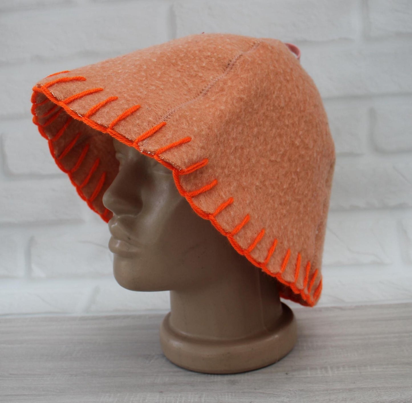 Sauna hat wool, banya hat,sauna accessories,sauna cap,custom sauna hat,flower wool sauna hat,felt sauna hat,bucket hat,double-sided hat