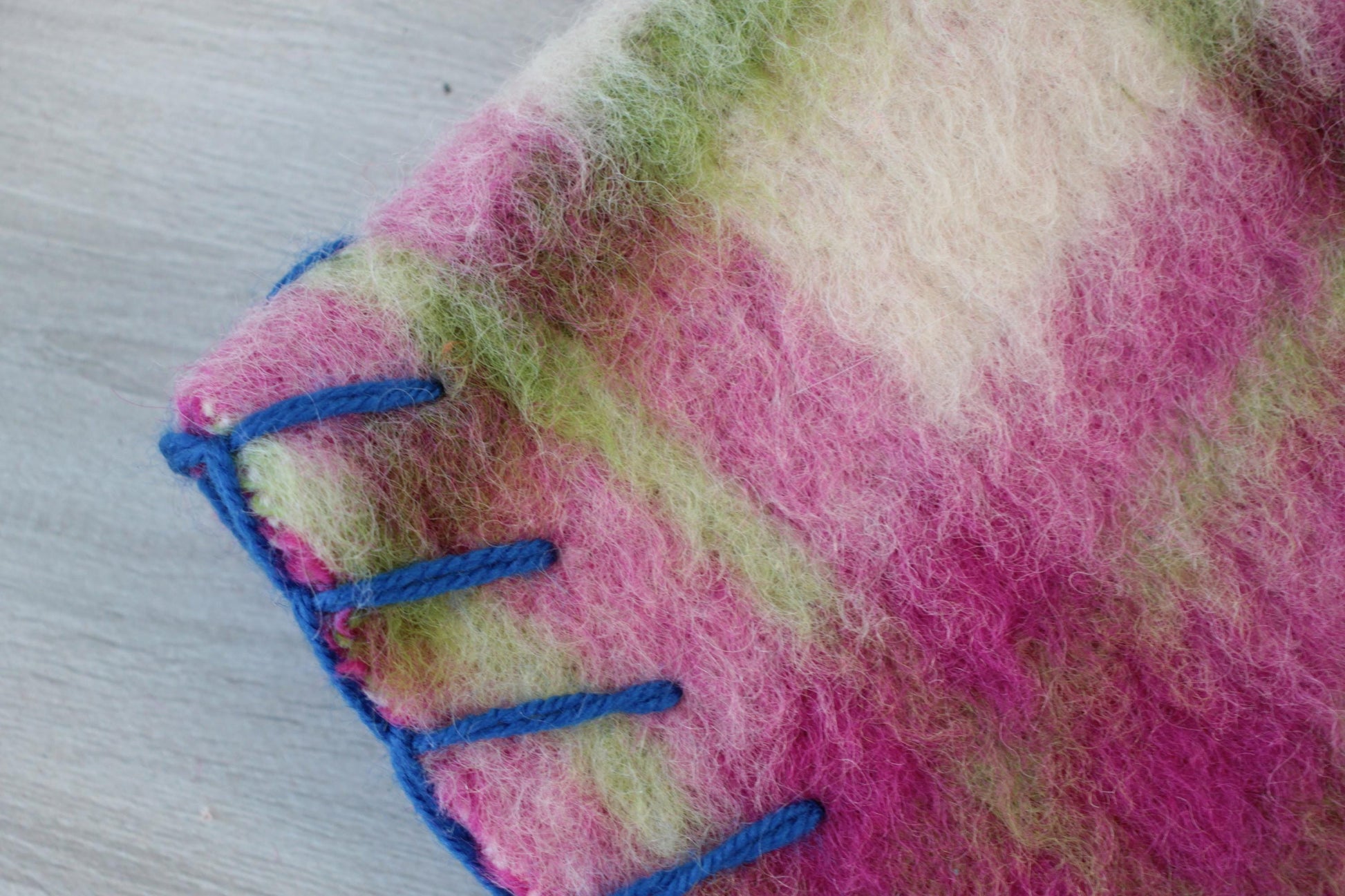 Wool Sauna Hat, Handmade Reversible Bath Hat from Vintage Blanket, Felted Sauna Cap, Spa Accessory,Gift for Sauna Lover, wool bath pink hat