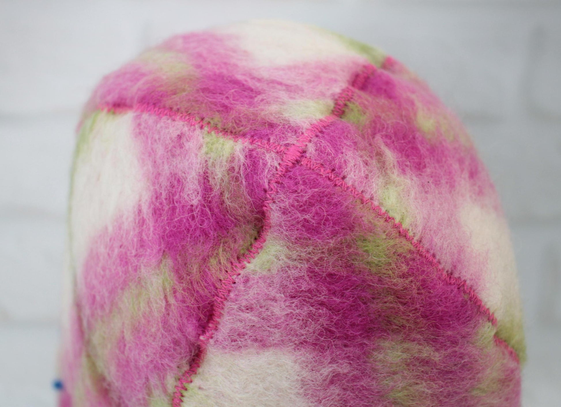 Wool Sauna Hat, Handmade Reversible Bath Hat from Vintage Blanket, Felted Sauna Cap, Spa Accessory,Gift for Sauna Lover, wool bath pink hat