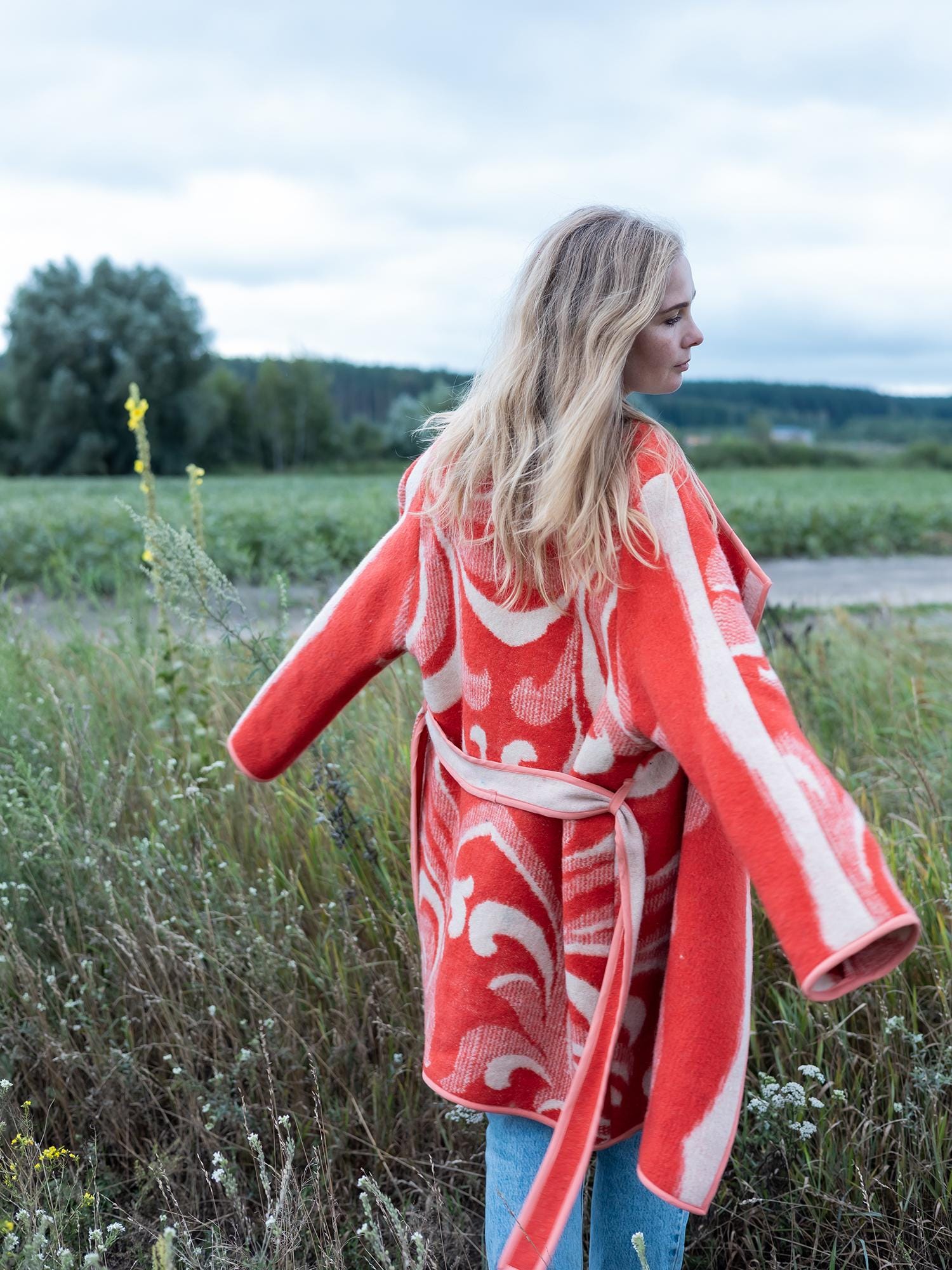 Blanket jacket oversize,handmade wool blanket jacket,capote coat,upcycled jackets from blanket,dutch blanket coat,woolen coat plaid,Ukraine