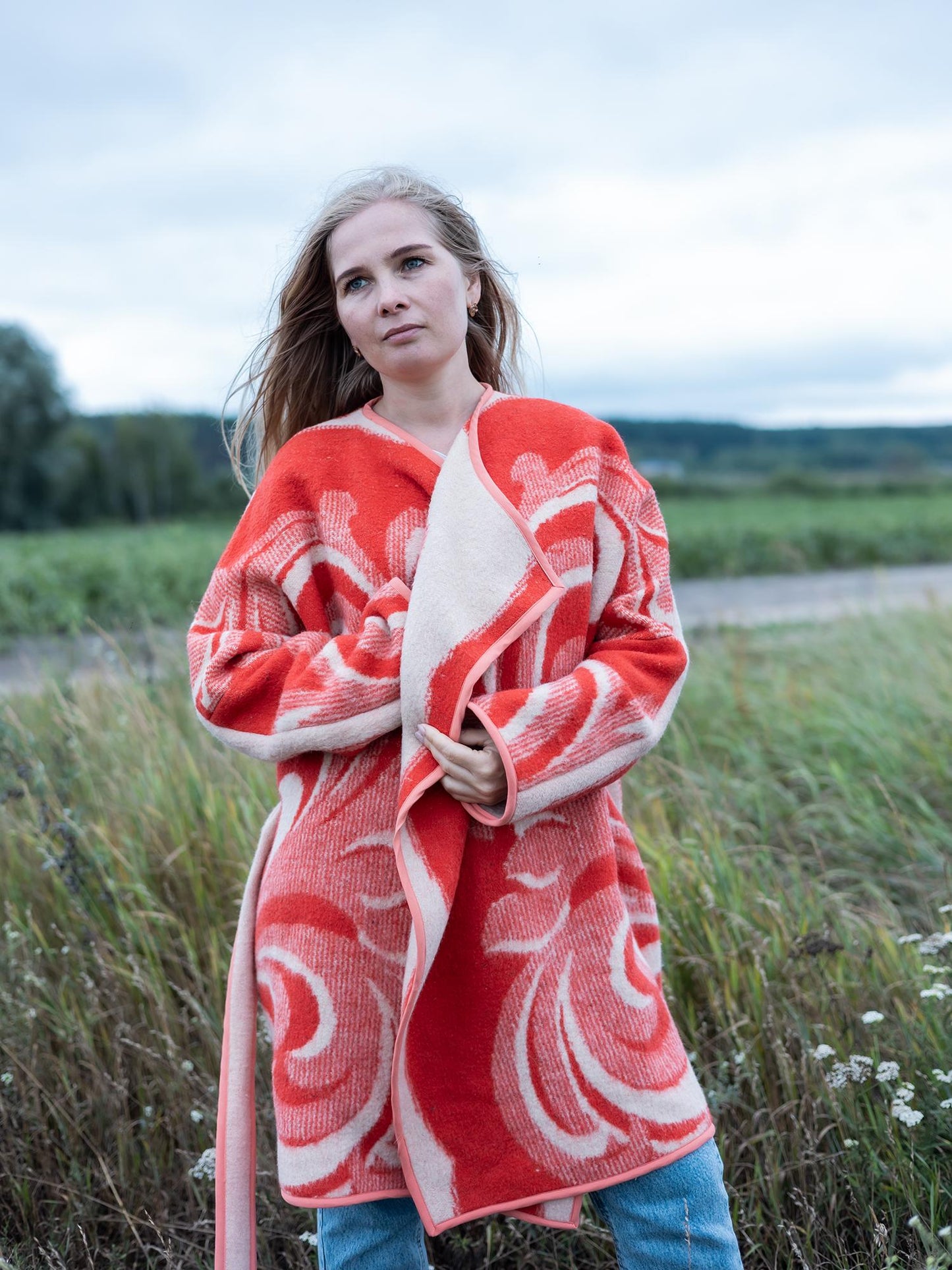 Blanket jacket oversize,handmade wool blanket jacket,capote coat,upcycled jackets from blanket,dutch blanket coat,woolen coat plaid,Ukraine