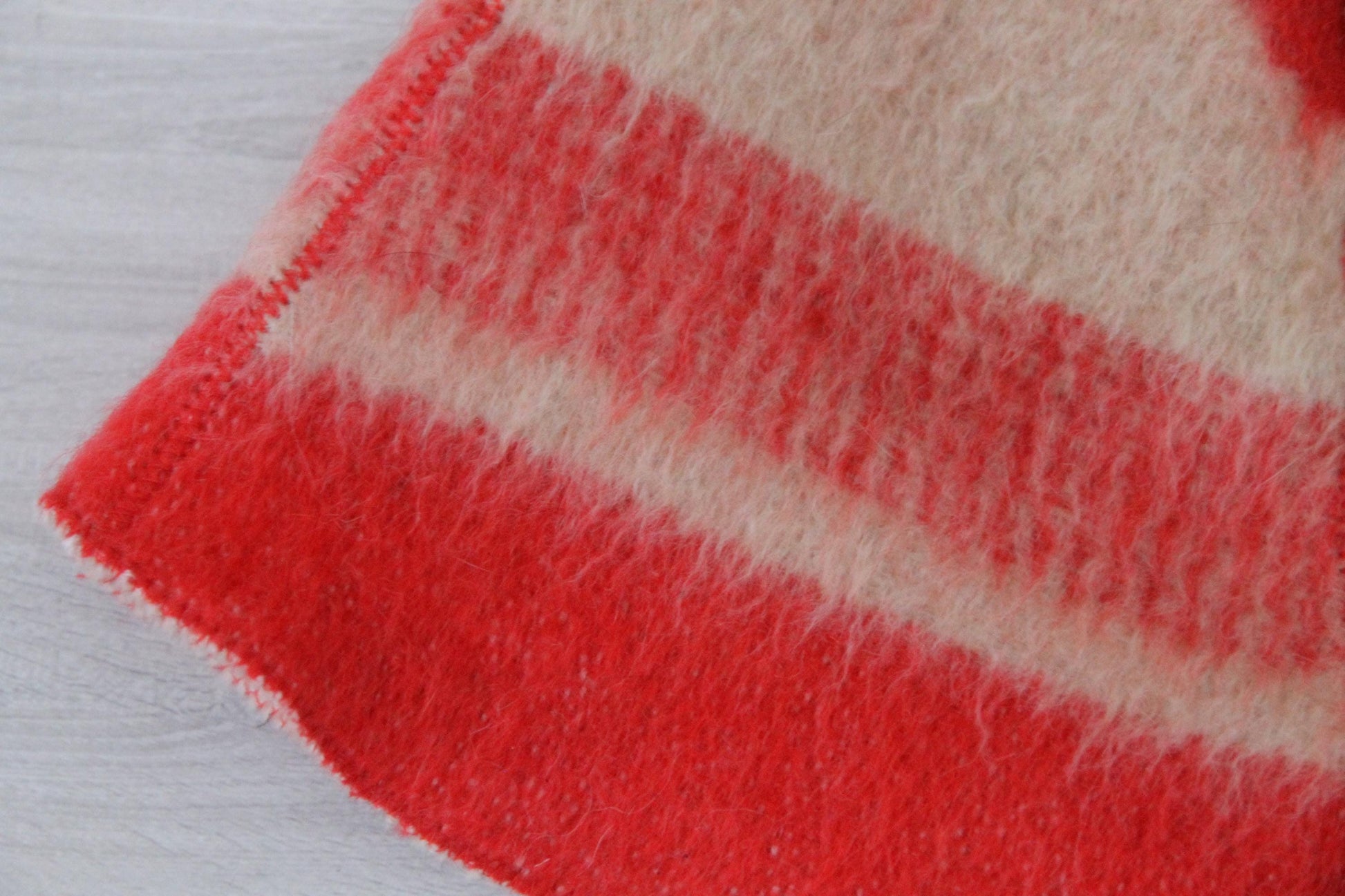 Wool Sauna Hat for Bath, Handmade red Banya Hat.