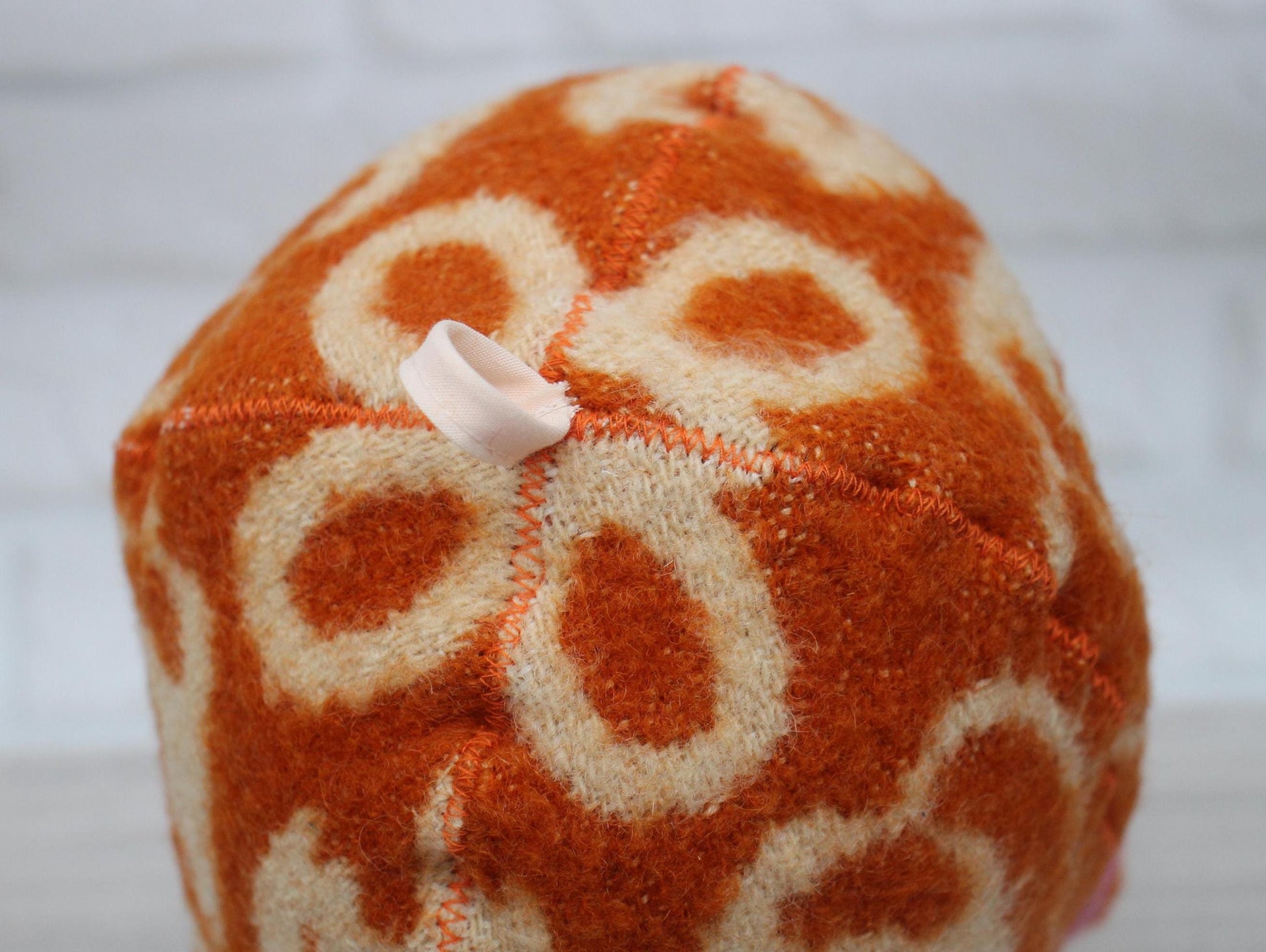 100% wool sauna hat thick,thick large hat for a bath,organic sauna hat,sauna brown hat cool,handmade banya hat vegan, embrodiered sauna hat.