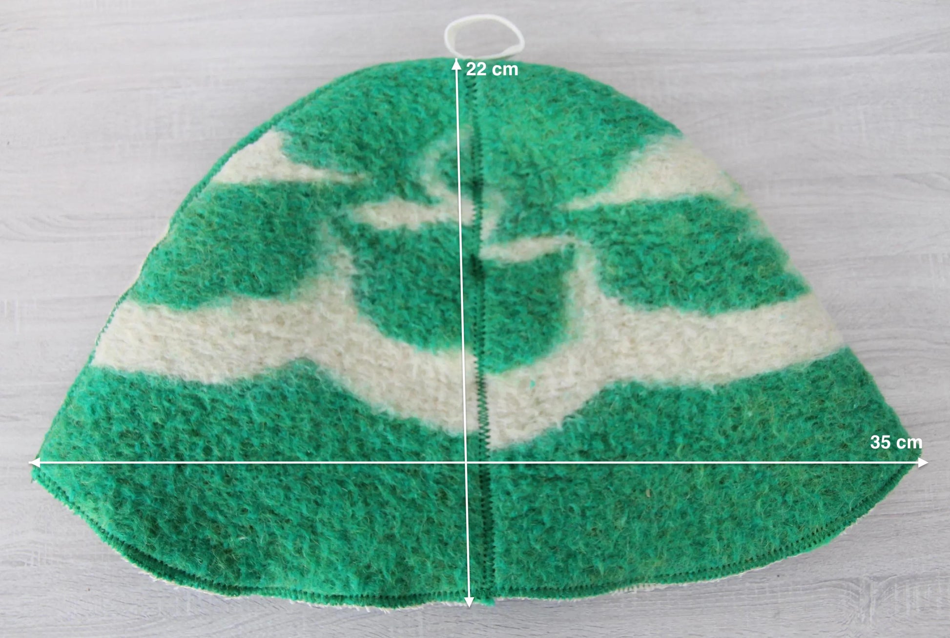 Sauna hat wool, green banya hat, sauna accessories, flower wool sauna hat, custom felt sauna hat, bucket hat, double-sided hat