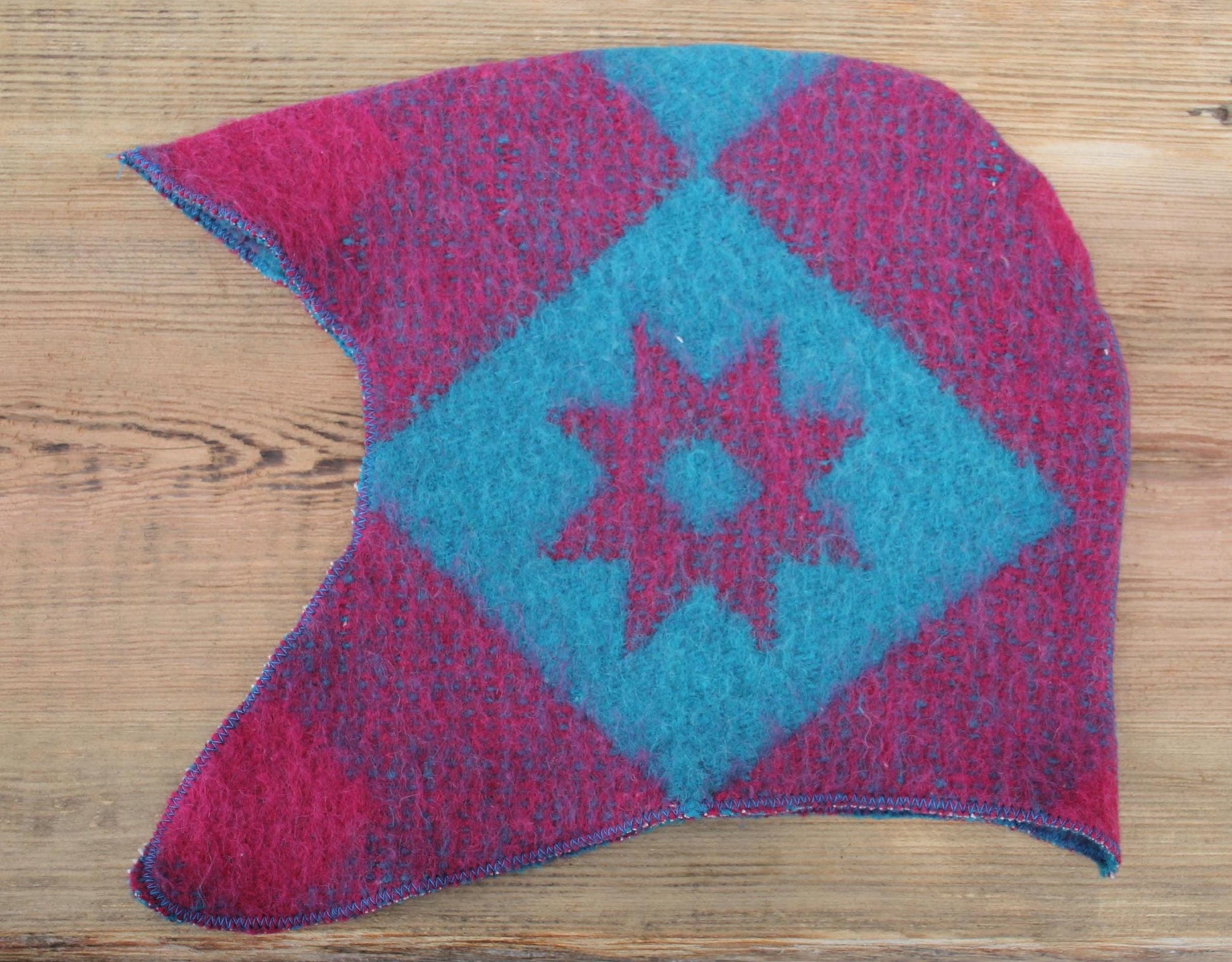 Sauna Hat 100% Natural Wool,sauna hat viking,sauna green hat cool,handmade sauna hat vegan,hat with mitten for a bath,sauna hat for men.