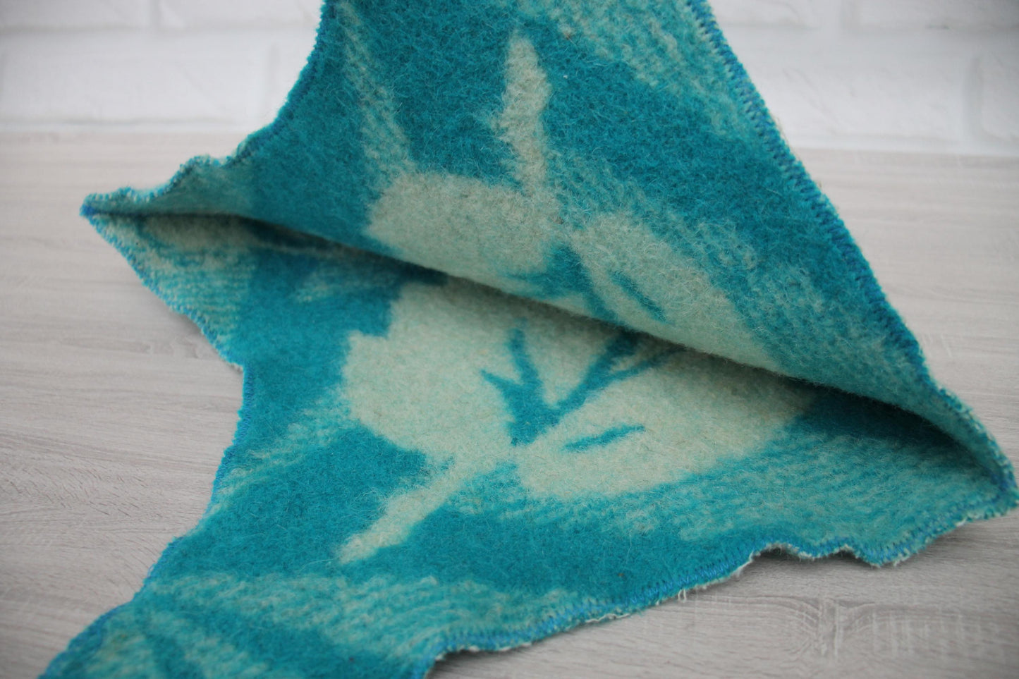 Sauna Hat 100% Natural Wool, handmade cool green blue sauna hat viking, sauna hat for men.