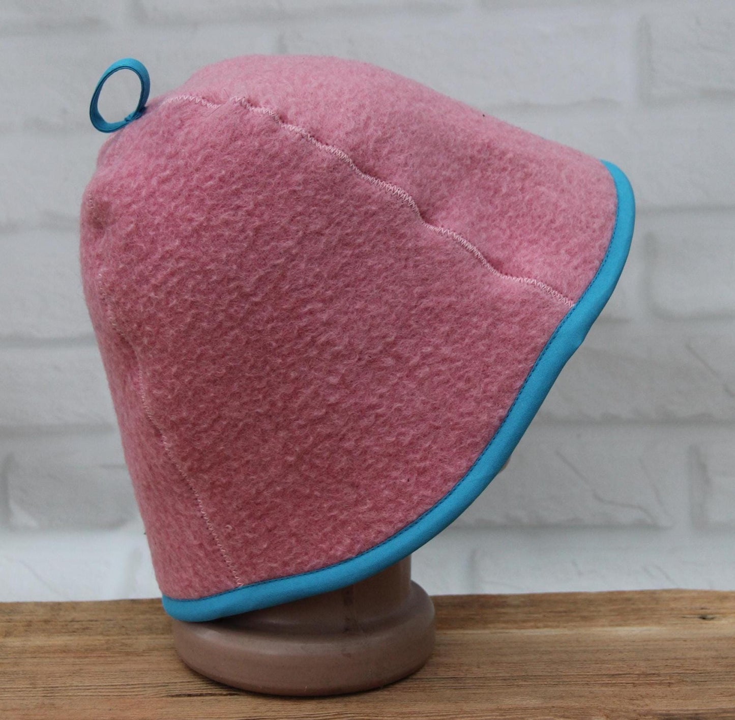 100% wool sauna hat thick,thick large hat for a bath,organic sauna hat,sauna pink hat cool,handmade banya hat vegan, embrodiered sauna hat.