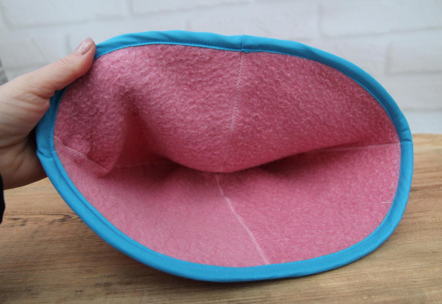 100% wool sauna hat thick,thick large hat for a bath,organic sauna hat,sauna pink hat cool,handmade banya hat vegan, embrodiered sauna hat.