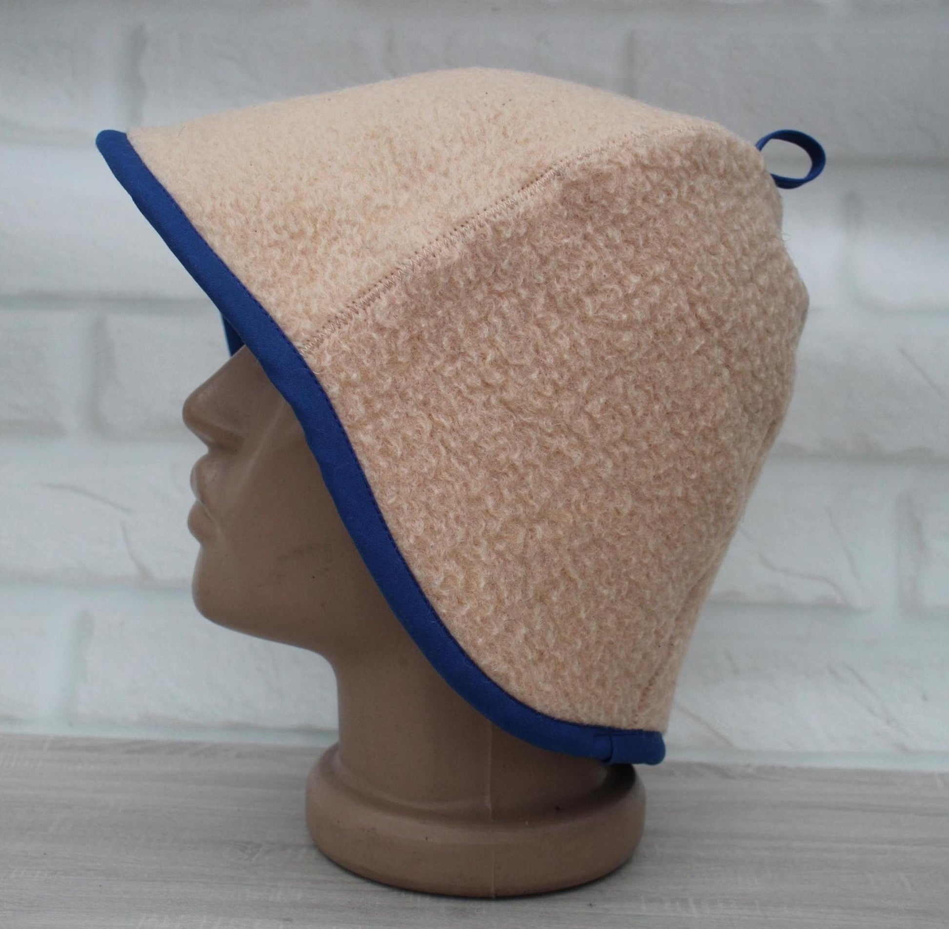 100% wool sauna hat thick,thick large hat for a bath,organic sauna hat,sauna pink hat cool,handmade banya hat vegan, embrodiered sauna hat.