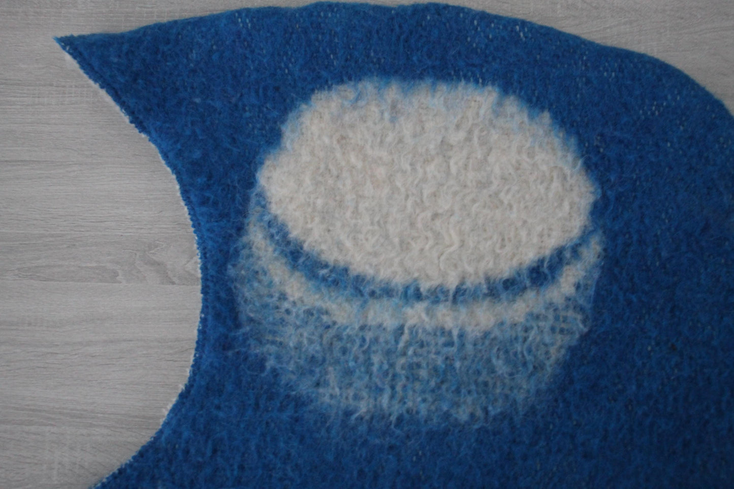 Sauna Hat 100% Natural Wool, sauna hat viking, sauna blue hat cool, handmade sauna hat, hat with mitten for a bath, sauna hat for men.