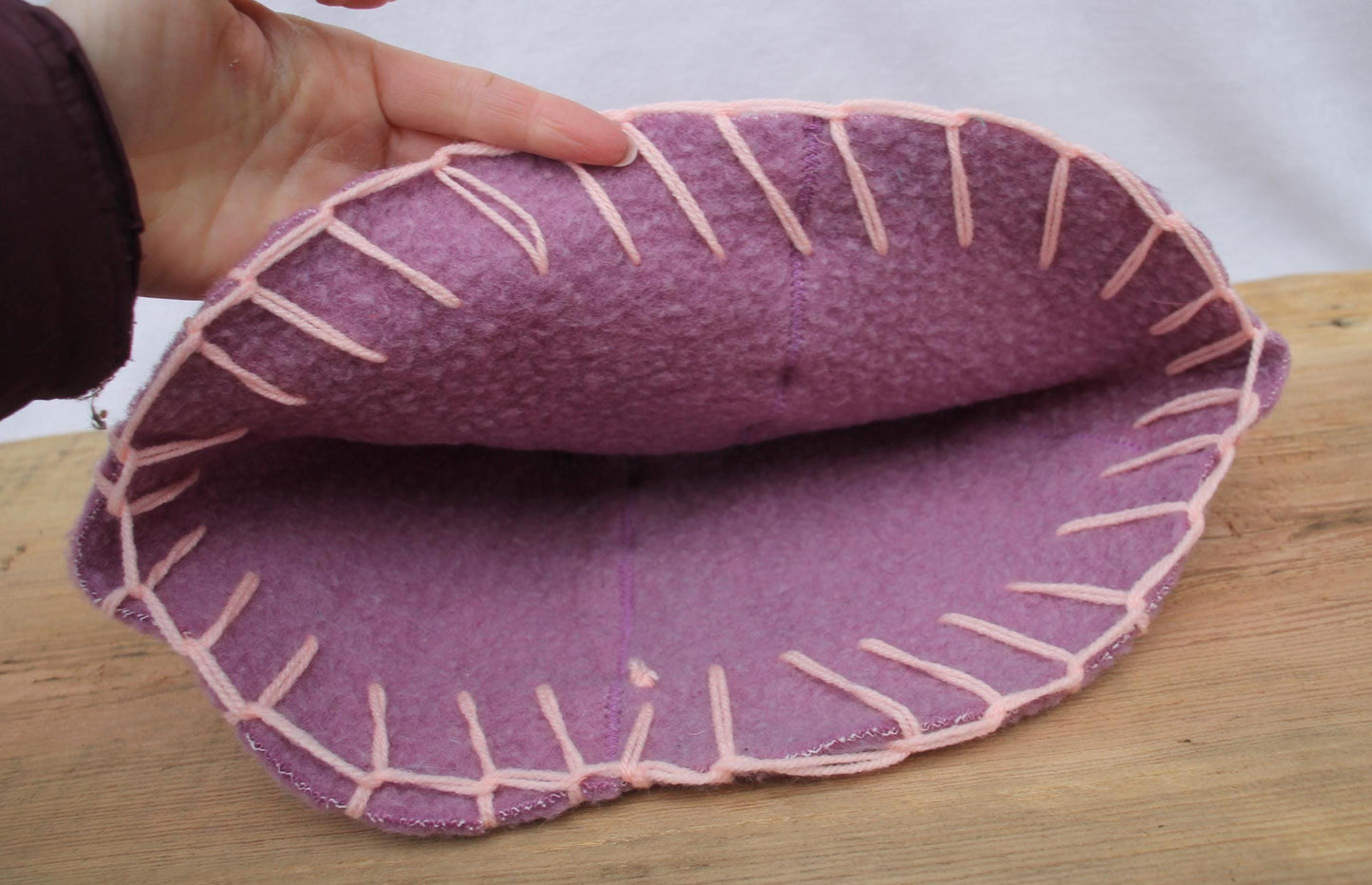 100% wool sauna hat thick,thick large hat for a bath,organic sauna hat,sauna pink hat cool,handmade banya hat vegan, embrodiered sauna hat.