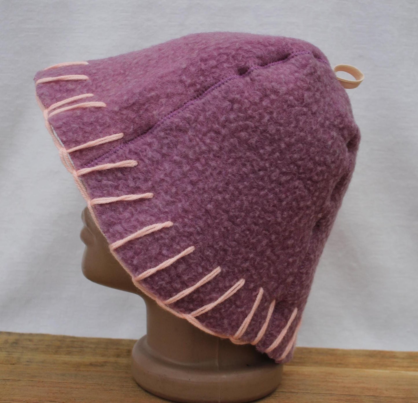 100% wool sauna hat thick,thick large hat for a bath,organic sauna hat,sauna pink hat cool,handmade banya hat vegan, embrodiered sauna hat.