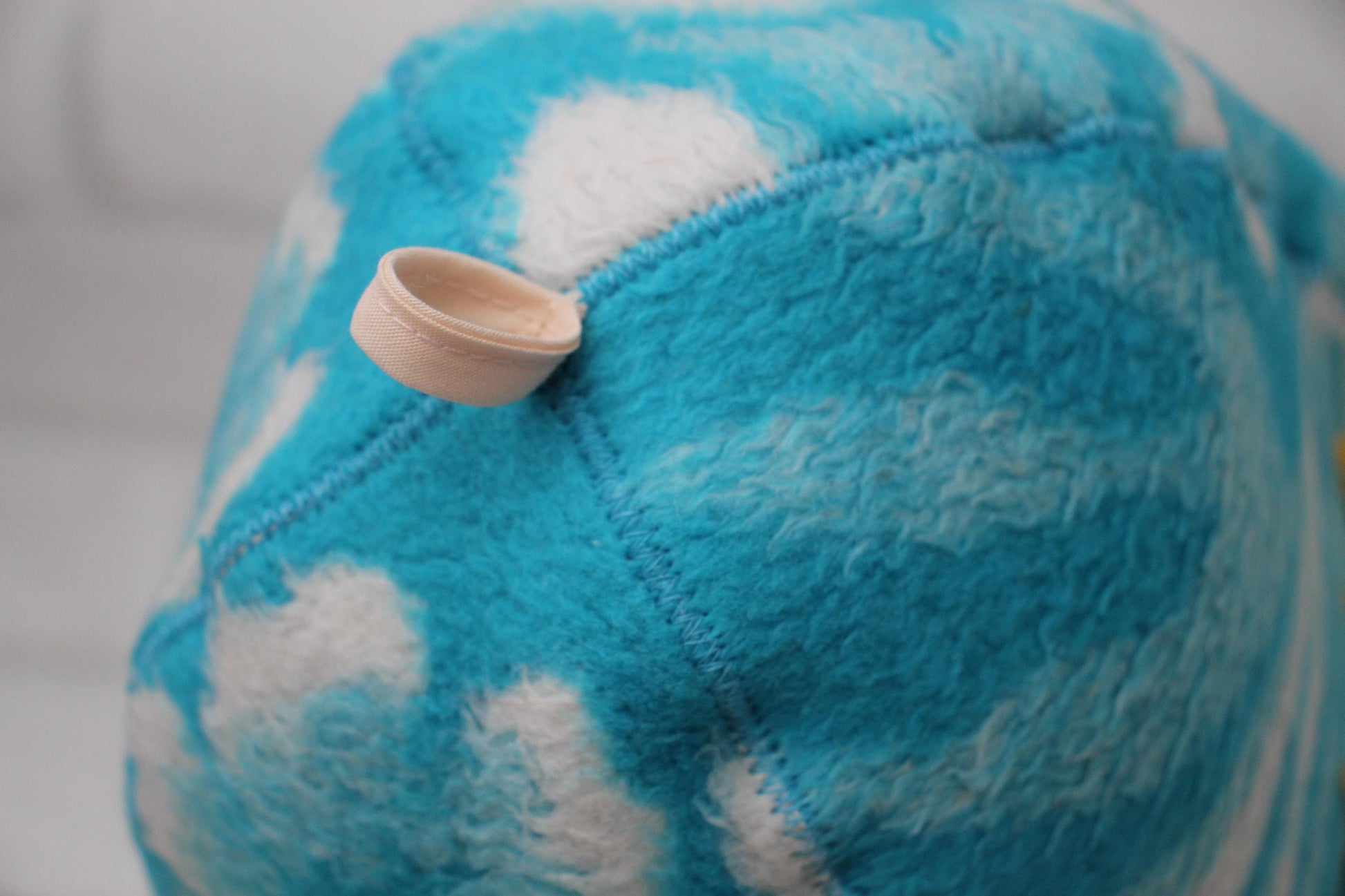 Wool Sauna Hat for Bath, Handmade blue Banya Hat.