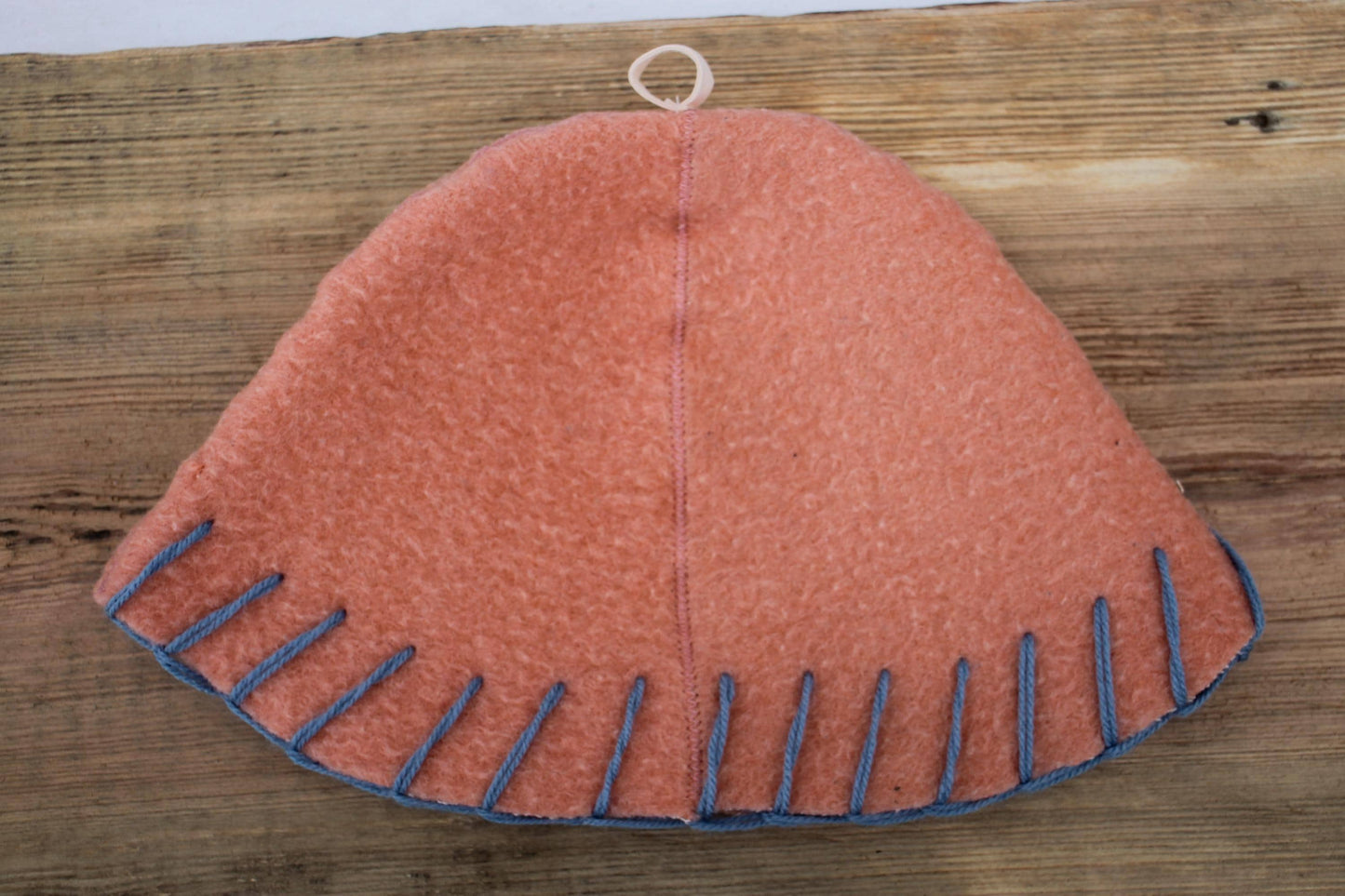 100% wool sauna hat thick, large hat for a bath,embrodiered organic sauna pink hat cool, handmade banya hat.
