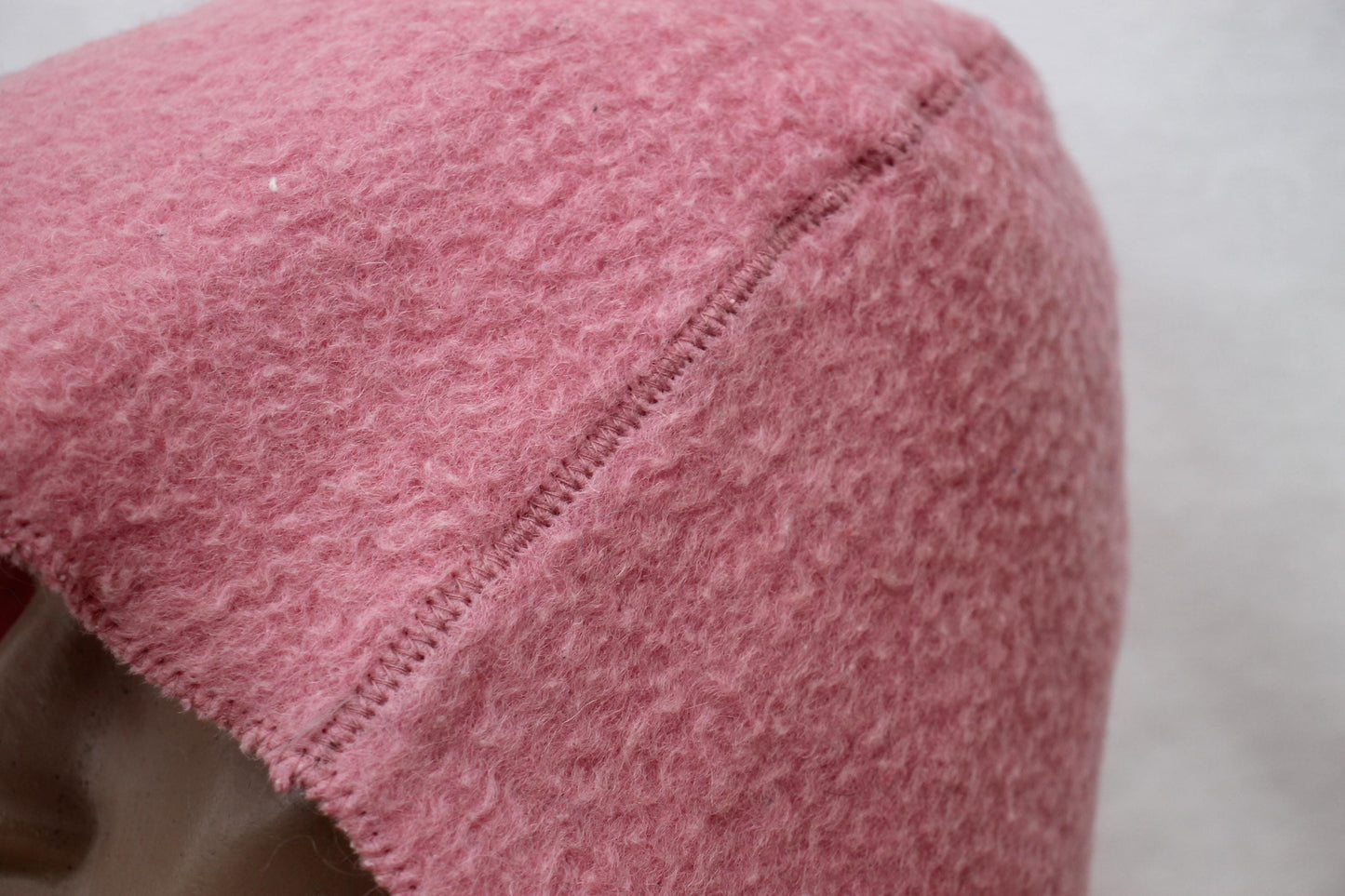 100% wool sauna hat thick, large hat for a bath,embrodiered organic sauna pink hat cool, handmade banya hat.