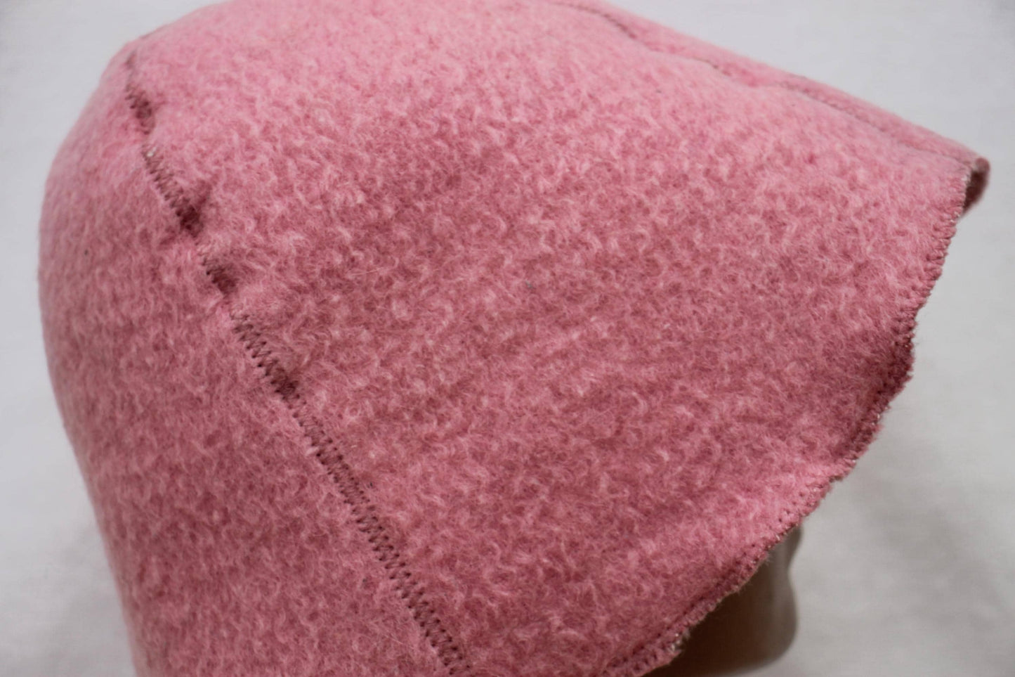 100% wool sauna hat thick, large hat for a bath,embrodiered organic sauna pink hat cool, handmade banya hat.
