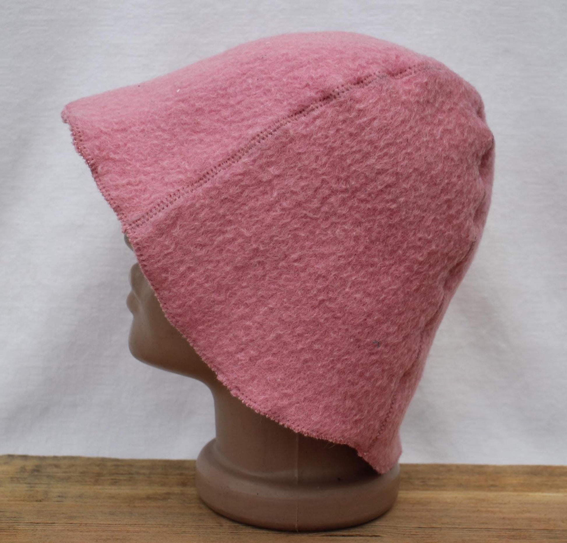 100% wool sauna hat thick, large hat for a bath,embrodiered organic sauna pink hat cool, handmade banya hat.