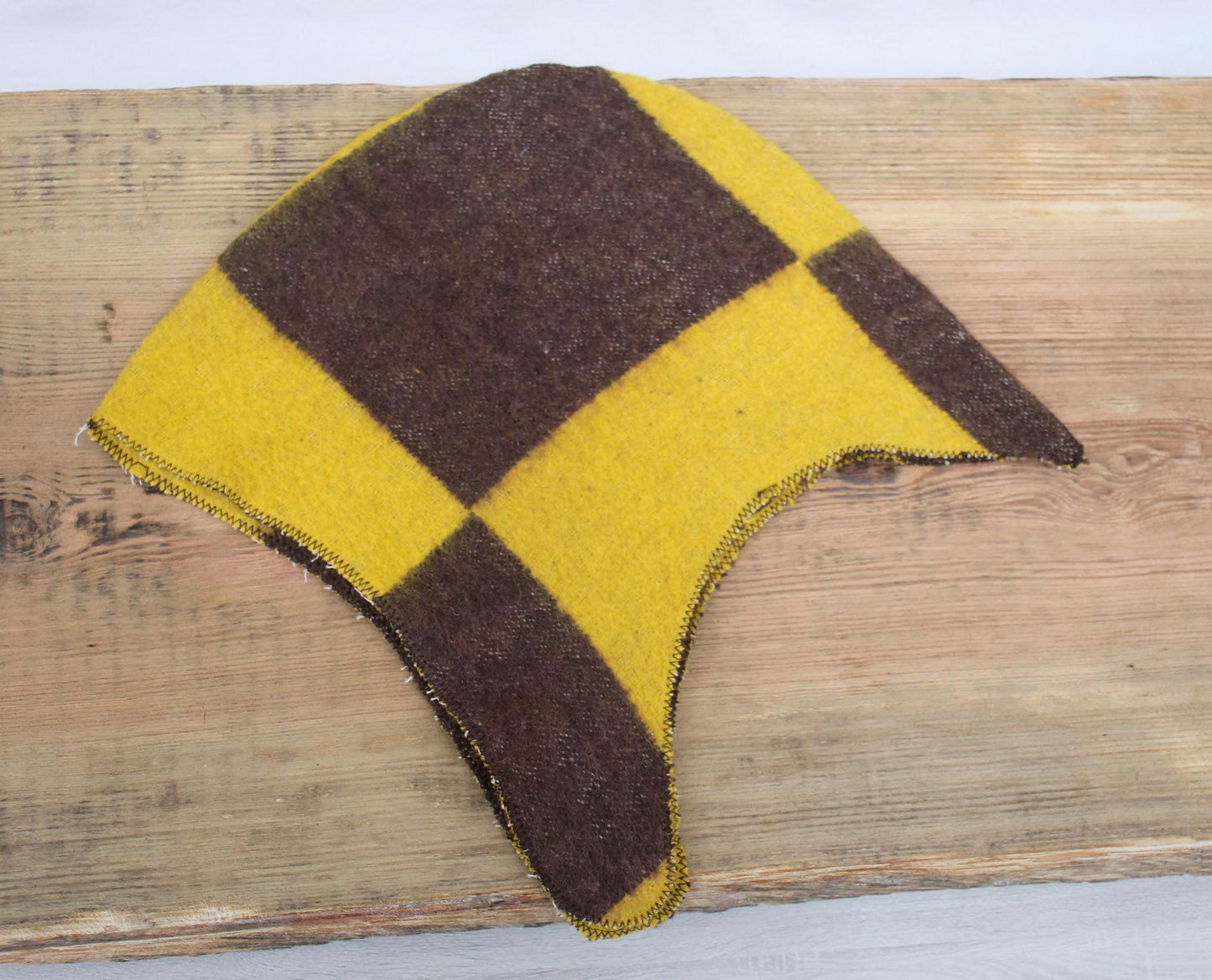 Sauna Hat 100% Natural Wool,sauna hat viking,sauna green hat cool,handmade sauna hat vegan,hat with mitten for a bath,sauna hat for men.