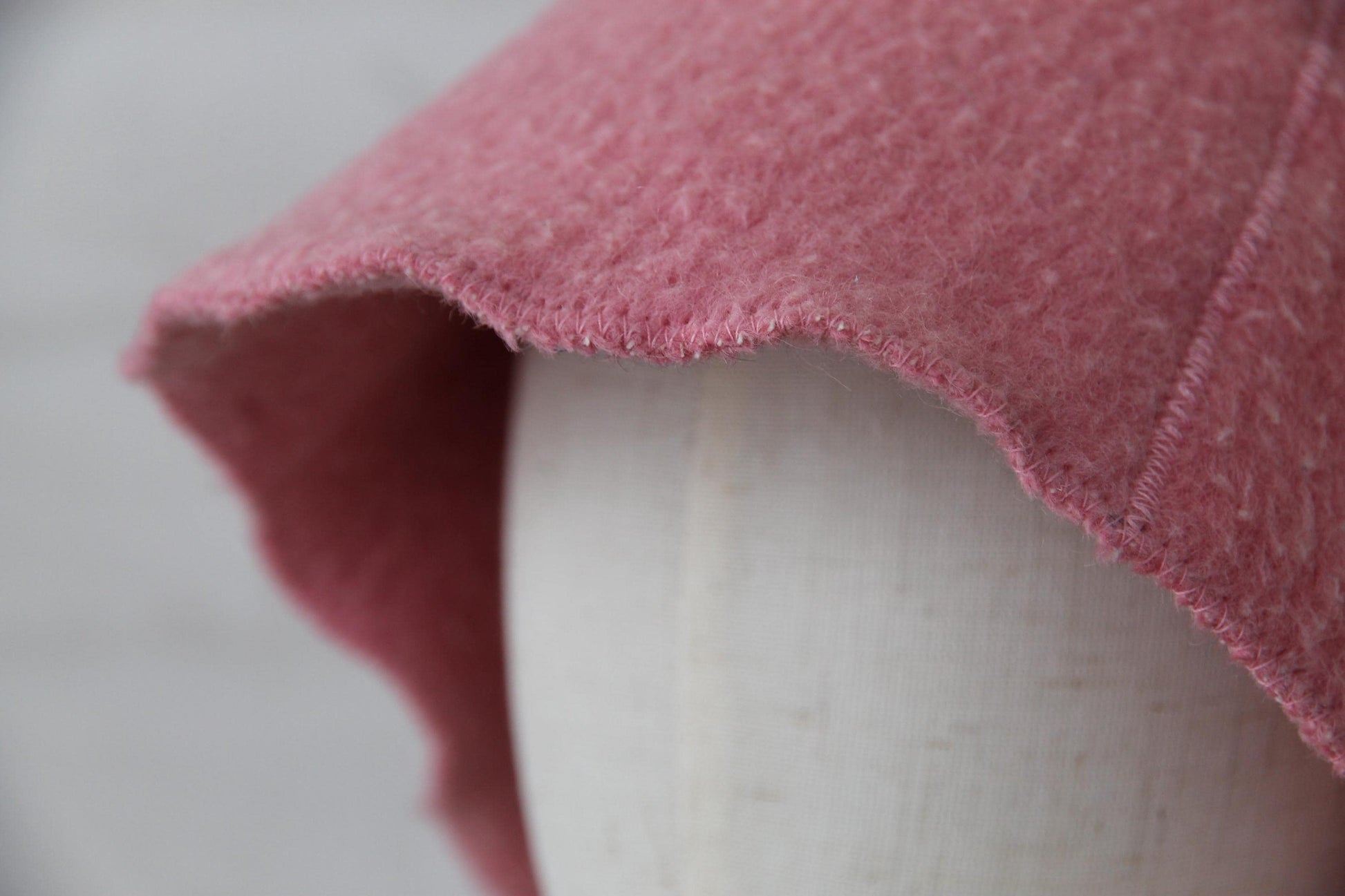 100% wool sauna hat thick, large hat for a bath,embrodiered organic sauna pink hat cool, handmade banya hat.