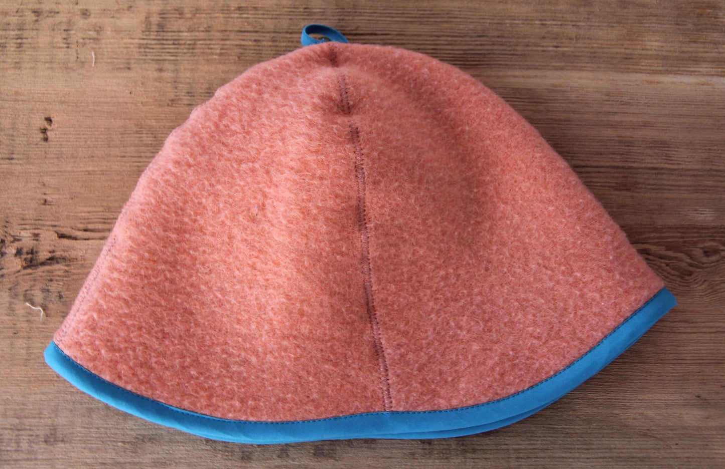 100% wool sauna hat thick, large hat for a bath,embrodiered organic sauna pink hat cool, handmade banya hat.
