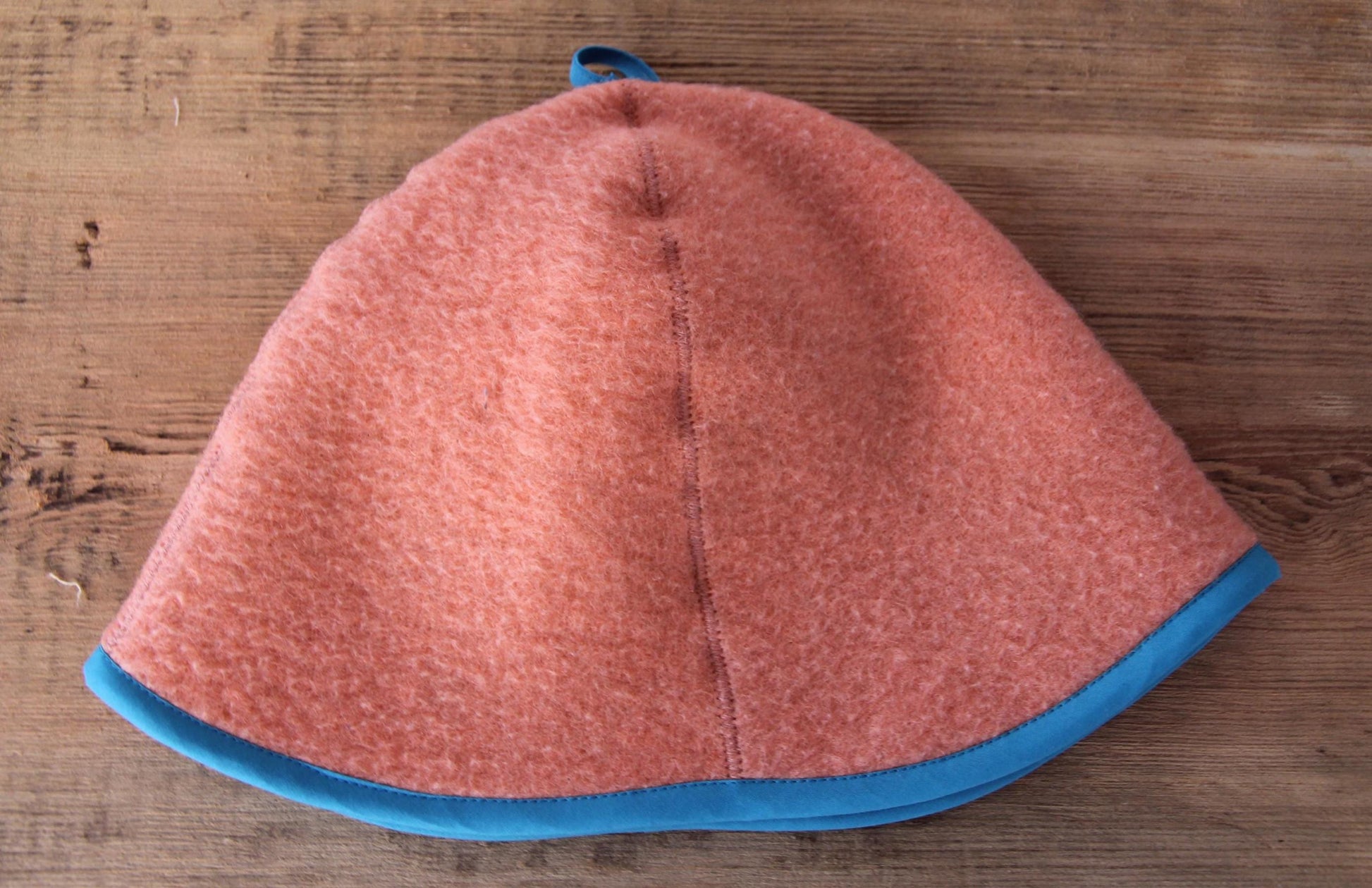 100% wool sauna hat thick, large hat for a bath,embrodiered organic sauna pink hat cool, handmade banya hat.