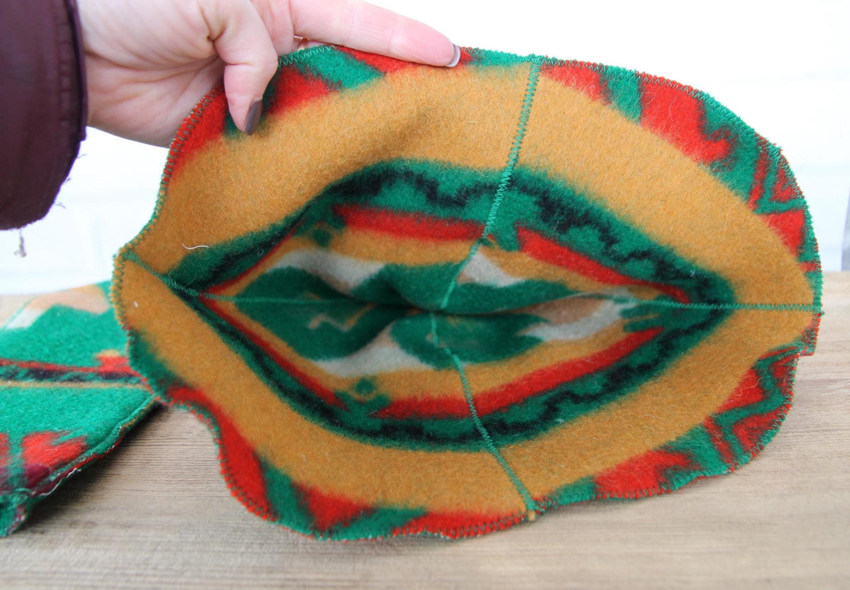 Wool sauna hat thick and mitten, green hat for a bath, organic sauna hat, sauna hat cool, handmade sauna hat vegan,banya, sauna accessories