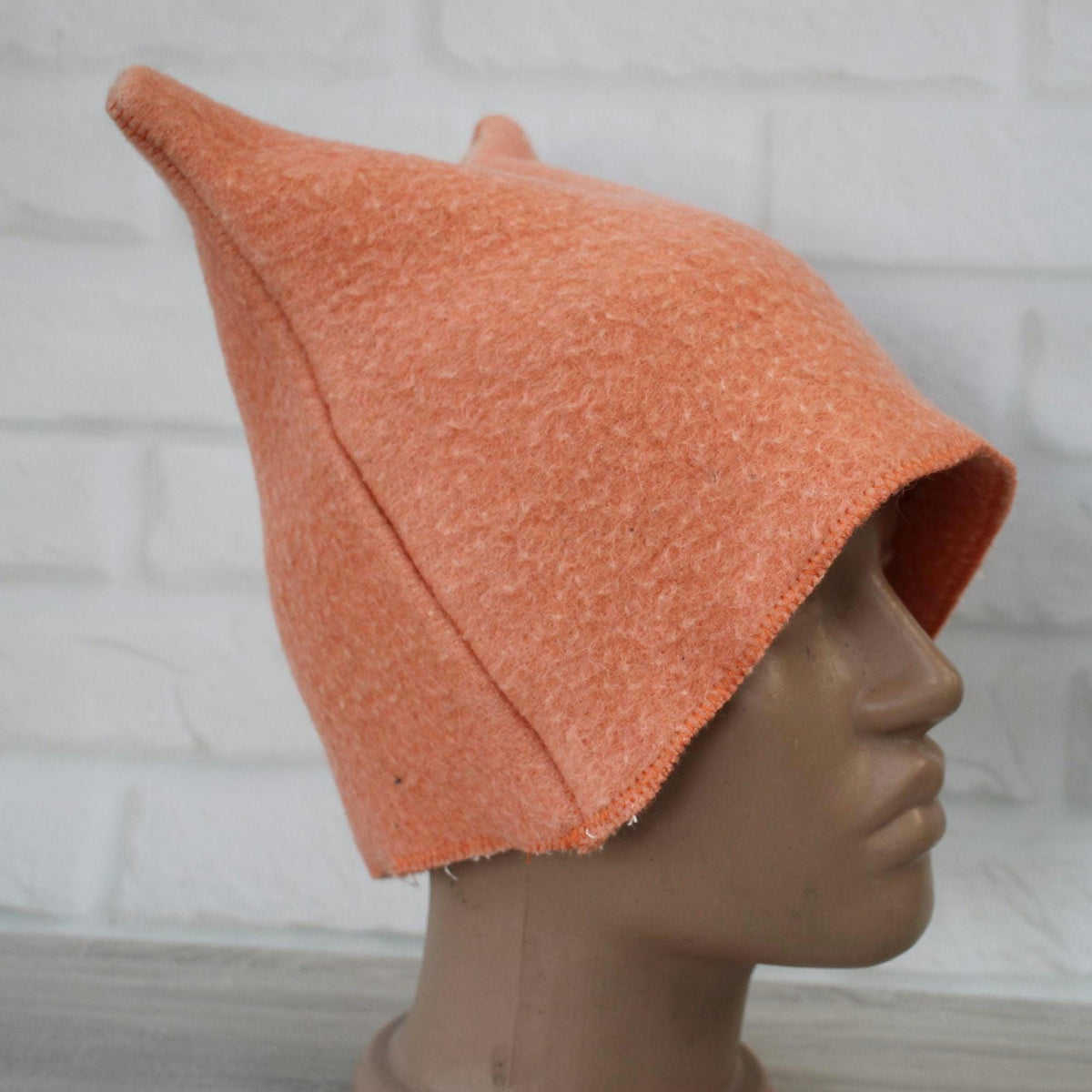 Cozy Upcycled Wool Sauna Hat for Kids (Ages 5-9)