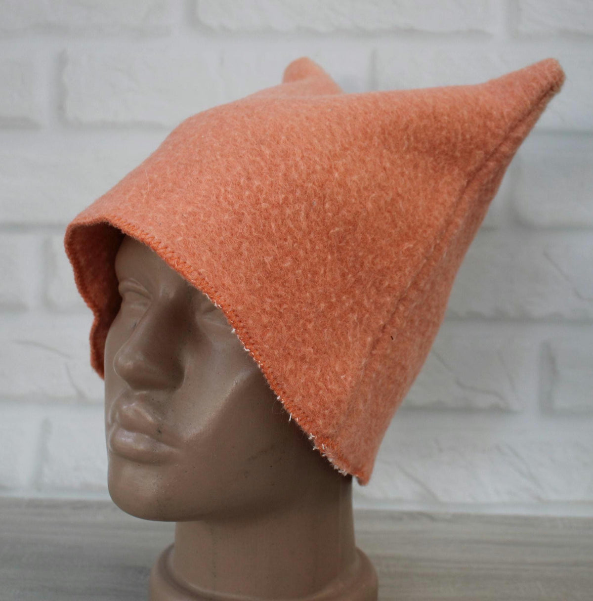 Cozy Upcycled Wool Sauna Hat for Kids (Ages 5-9)