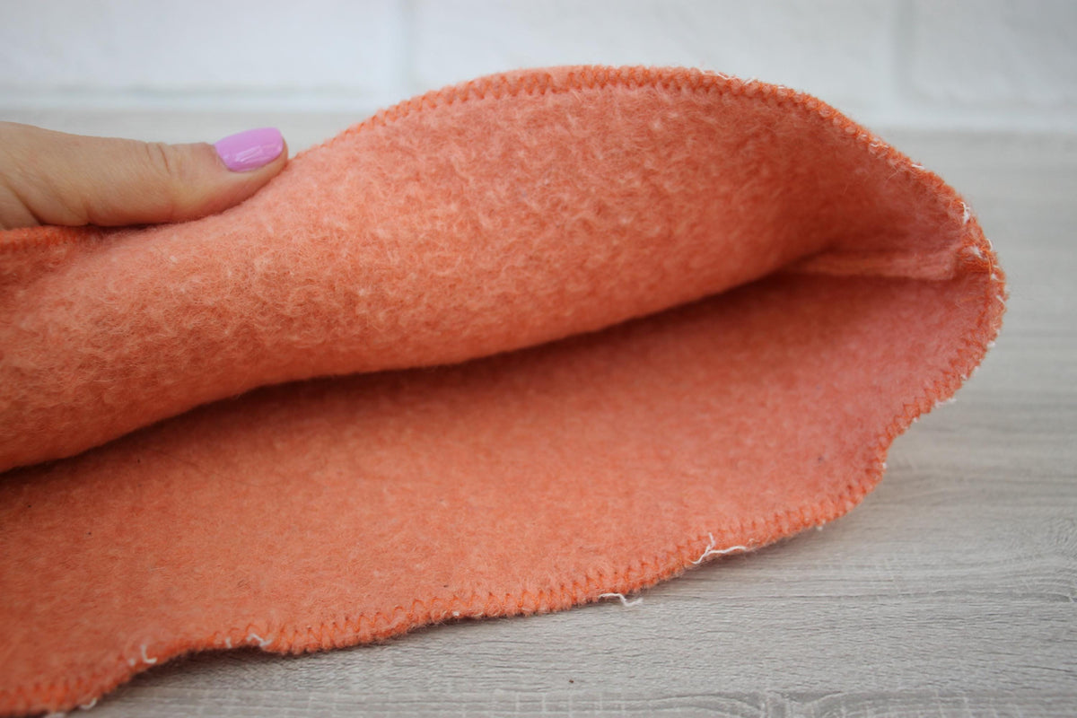 Cozy Upcycled Wool Sauna Hat for Kids (Ages 5-9)