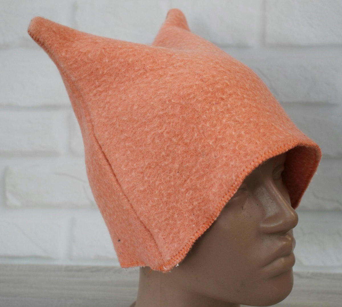 Cozy Upcycled Wool Sauna Hat for Kids (Ages 5-9)