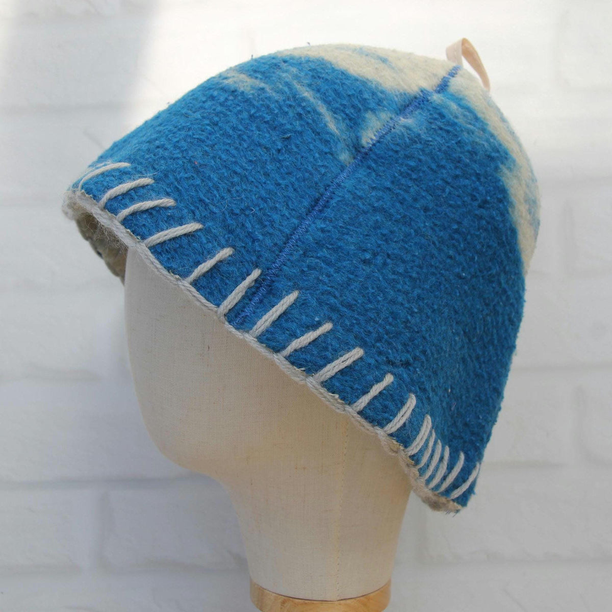 Elevate Your Sauna Ritual , Upcycled Wool Sauna Hat