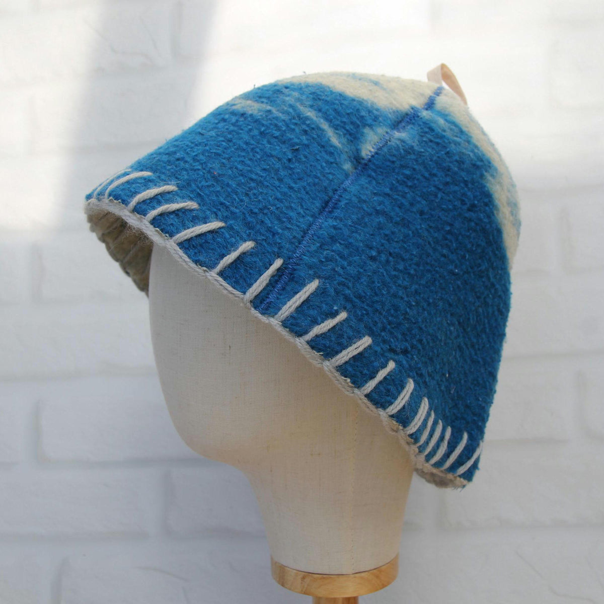 Elevate Your Sauna Ritual , Upcycled Wool Sauna Hat