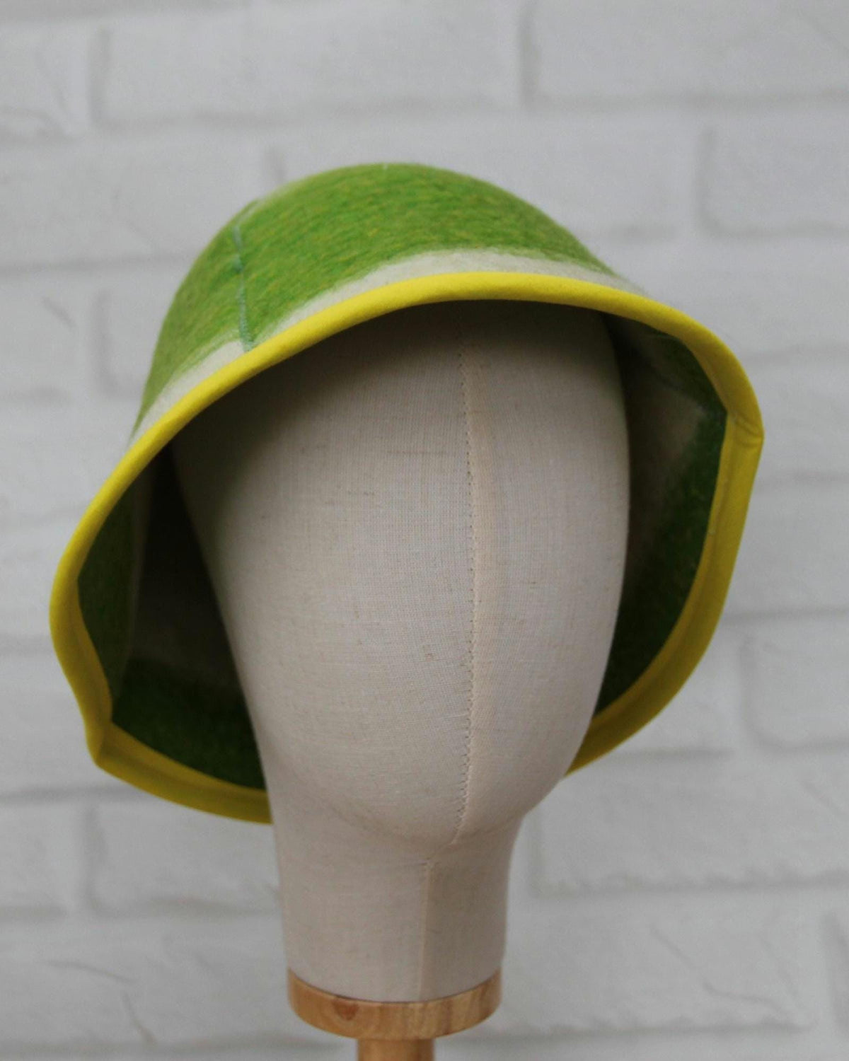 Upcycled Wool Sauna Hat, Vintage Blanket Banya Head Protection, Handmade Heat Resistant