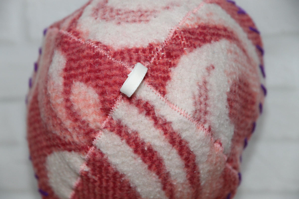 Upcycled Wool Sauna Hat , Reclaimed Vintage Wool Blanket , Eco-Friendly Spa Accessory