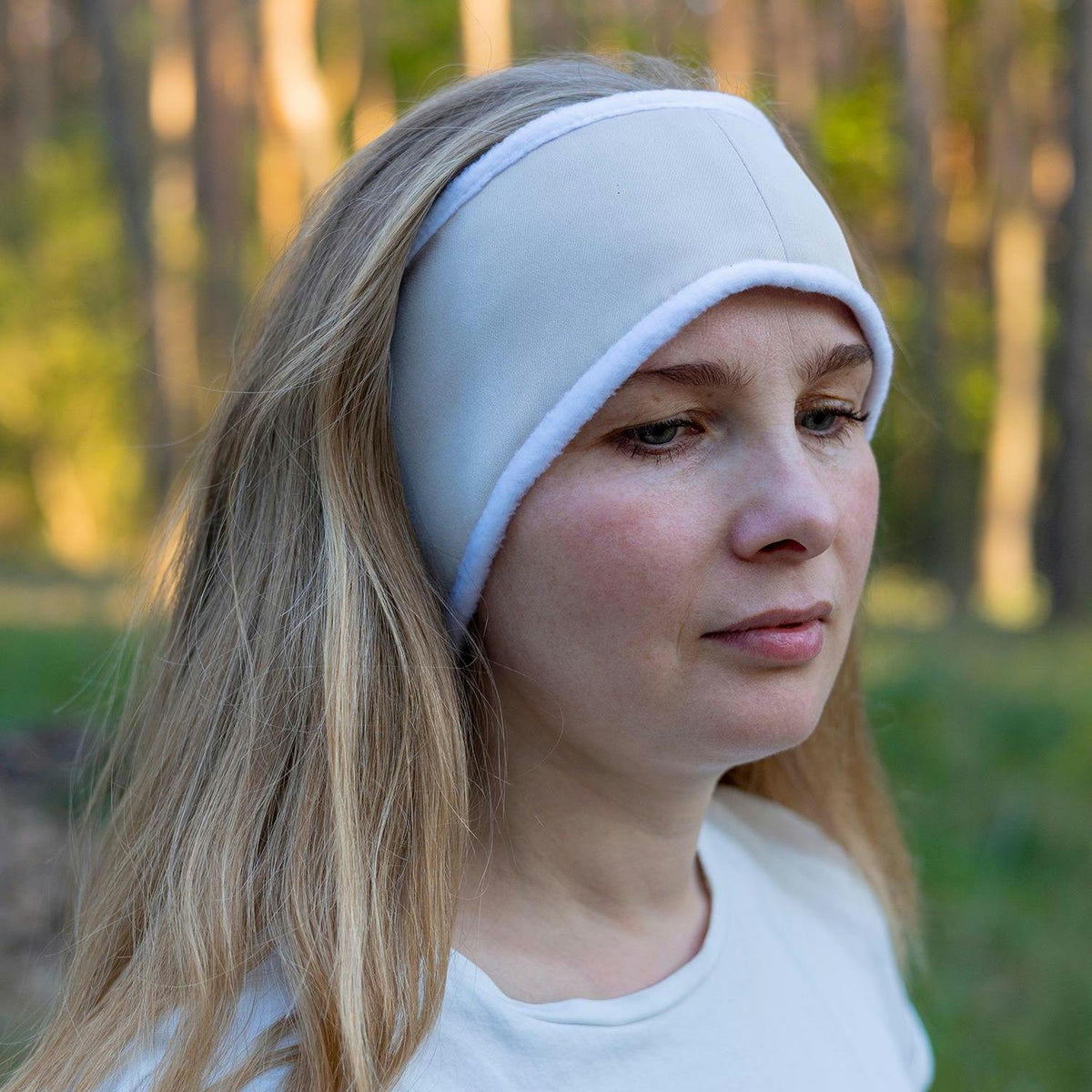 Adjustable Spa Headband, Soft Skincare Makeup Headwrap, Velcro Closure, 3 Colors
