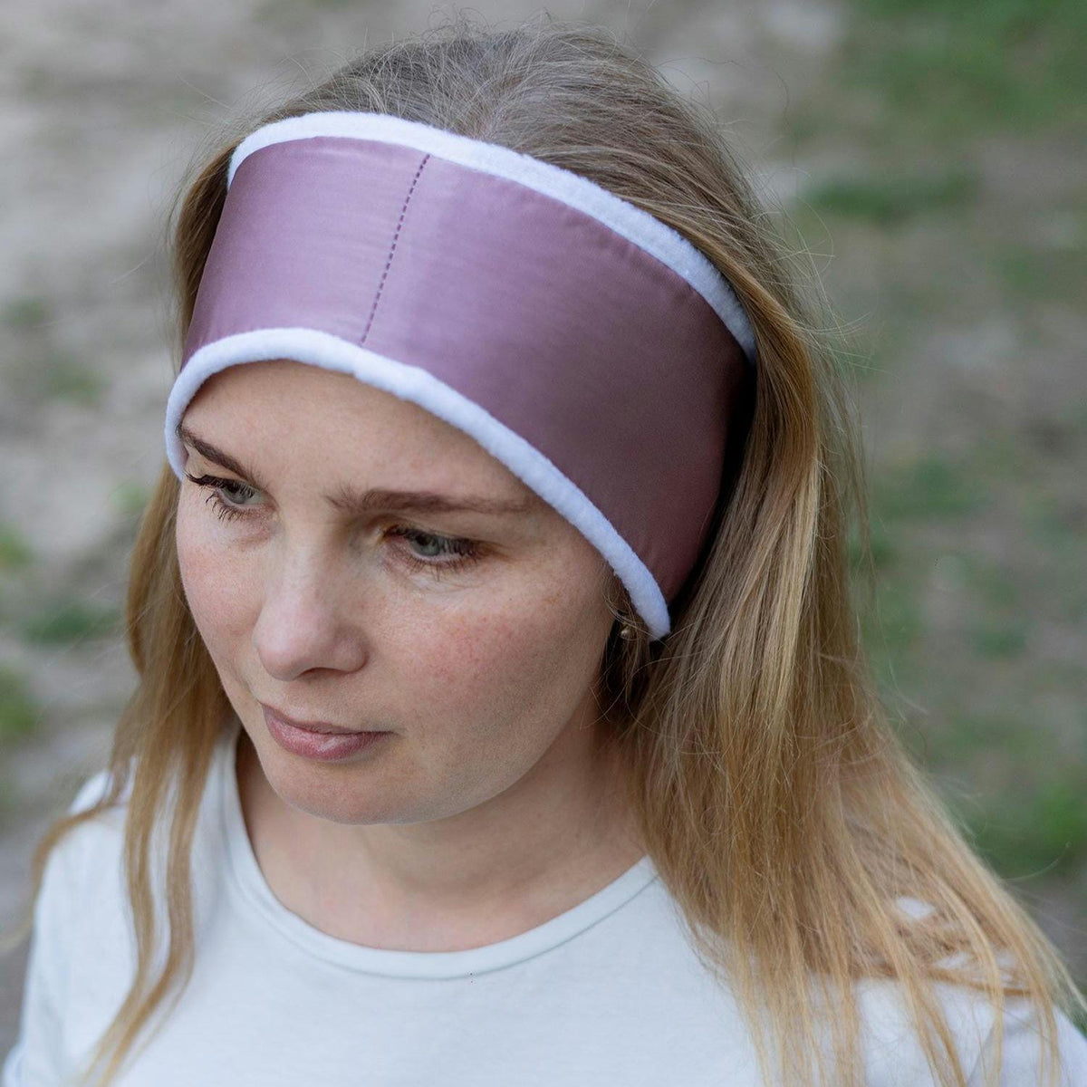 Adjustable Spa Headband, Soft Skincare Makeup Headwrap, Velcro Closure, 3 Colors