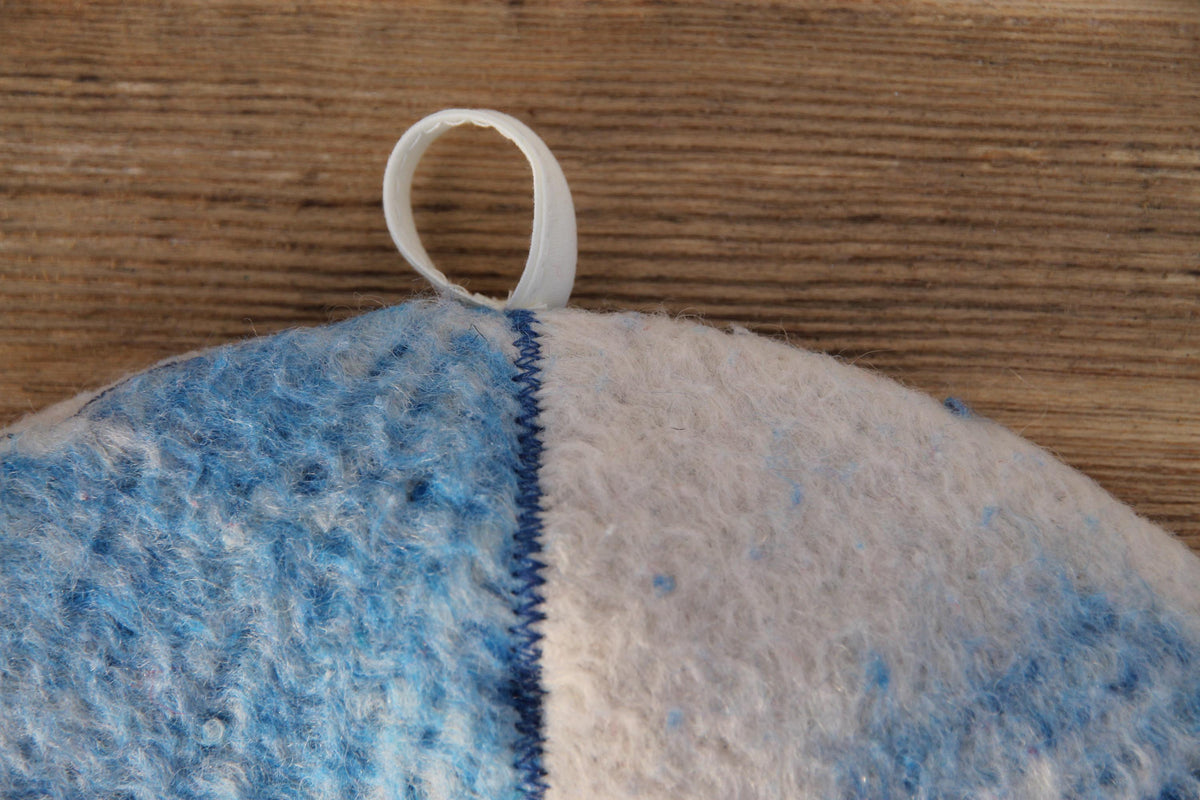 Reversible Wool Sauna Hat , Upcycled Vintage Blanket , Handcrafted Protection for Banya Spa