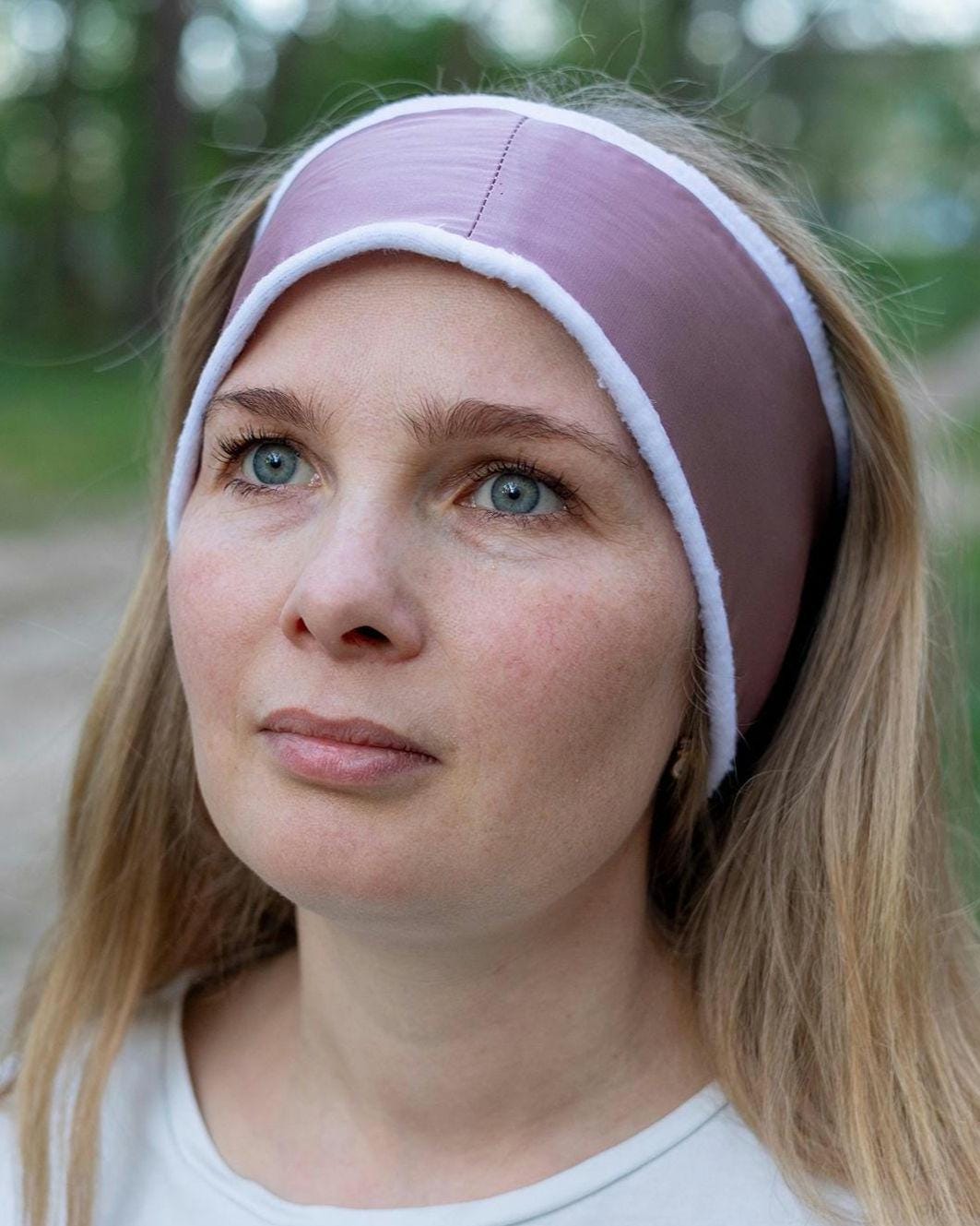 Adjustable Spa Headband, Soft Skincare Makeup Headwrap, Velcro Closure, 3 Colors