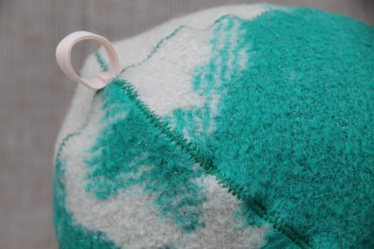 Upcycled Wool Sauna Hat, Felted Bath Cap, Steam Room Heat Protection Accessory
