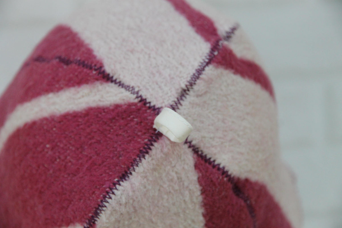 Upcycled Wool Sauna Hat , Eco-Friendly Banya Spa Cap