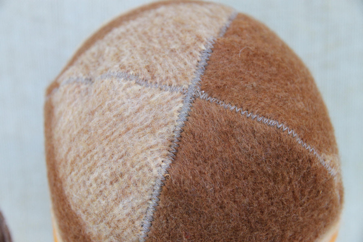 Upcycled Wool Sauna Hat and Mitten Set, Vintage Blanket Banya Accessories