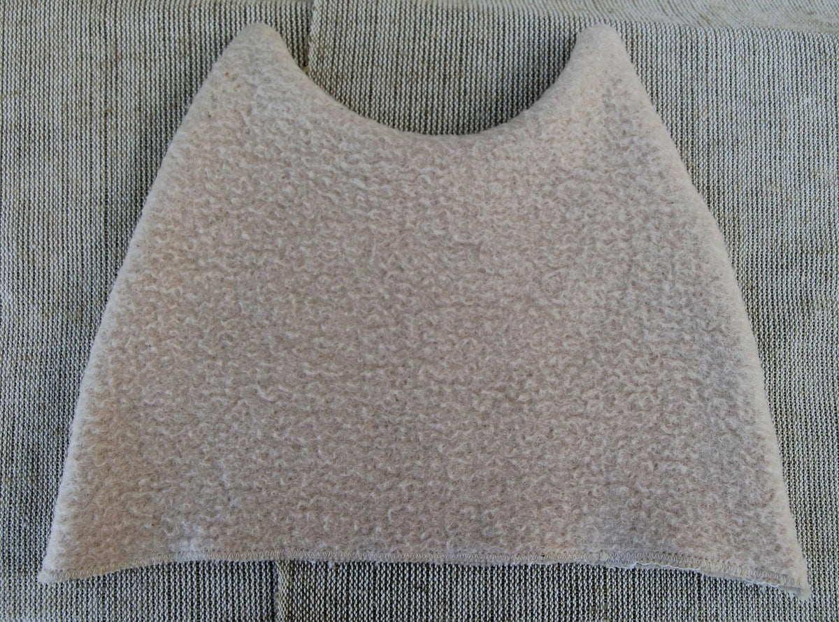 Felted Wool Sauna Hat with Ears, Banya Cap, Cozy Winter Walking Beanie